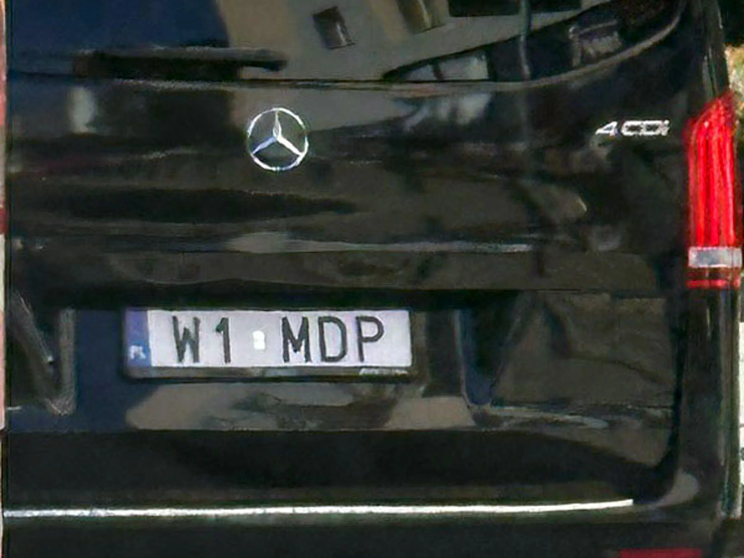 Fajny numer, blacha W1 MDP