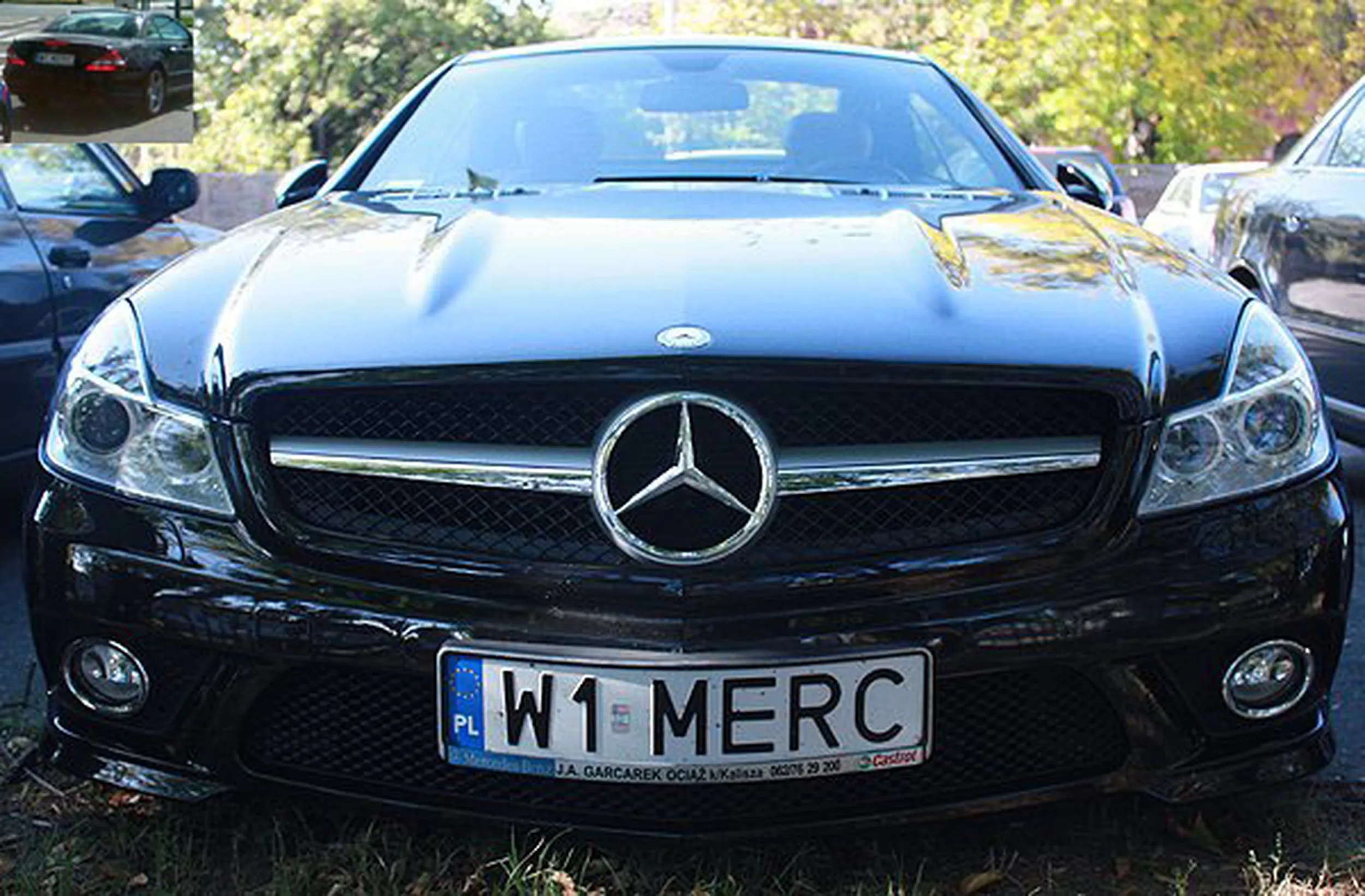 Fajny numer, blacha W1 MERC