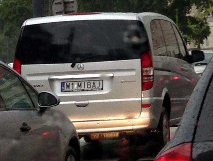 Fajny numer, blacha W1 MIBAJ