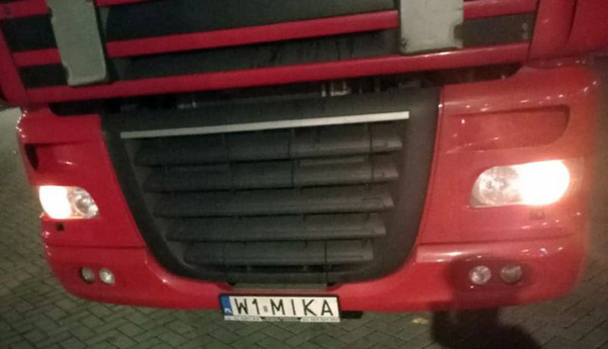 Fajny numer, blacha W1 MIKA