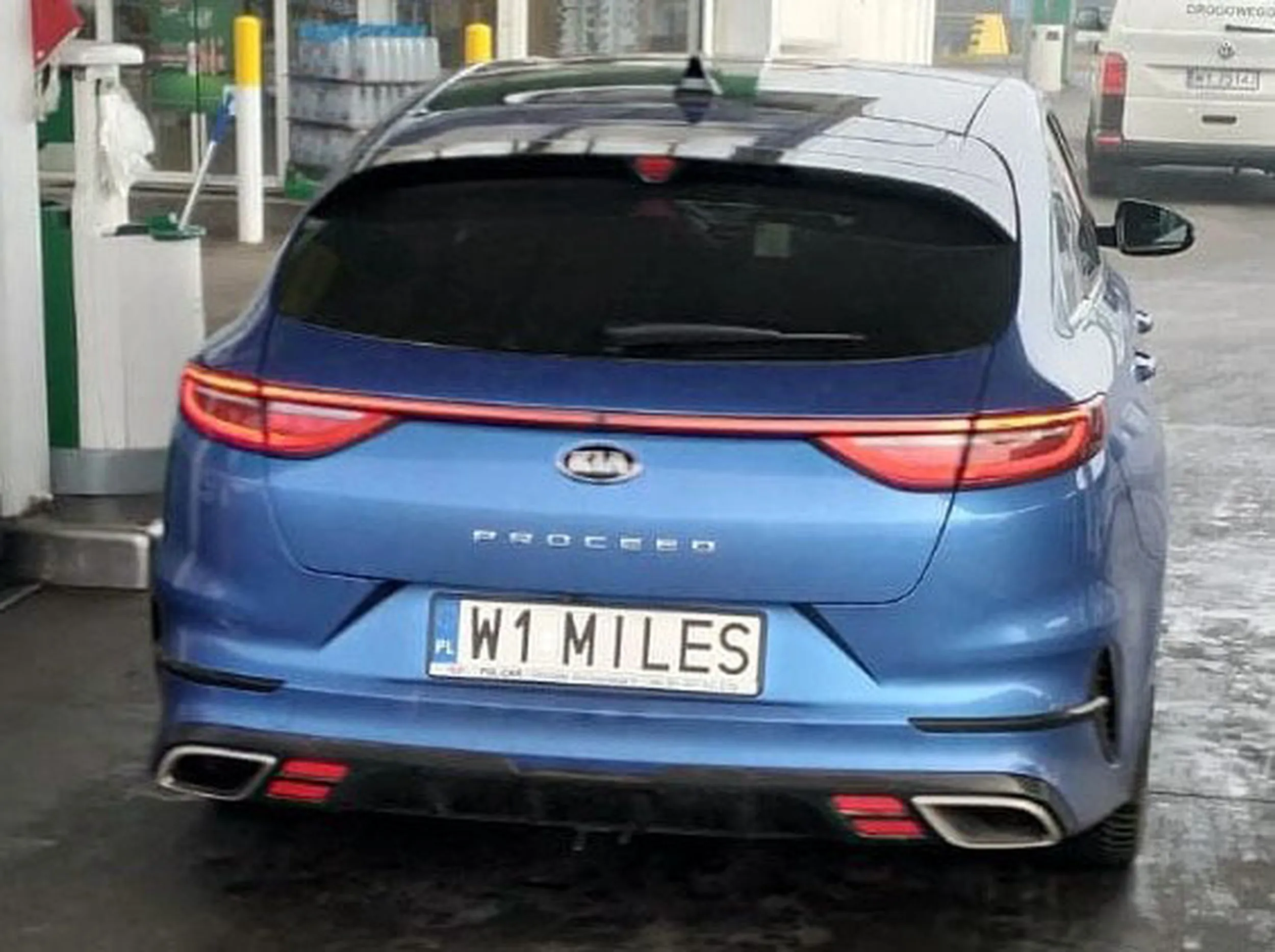 Fajny numer, blacha W1 MILES