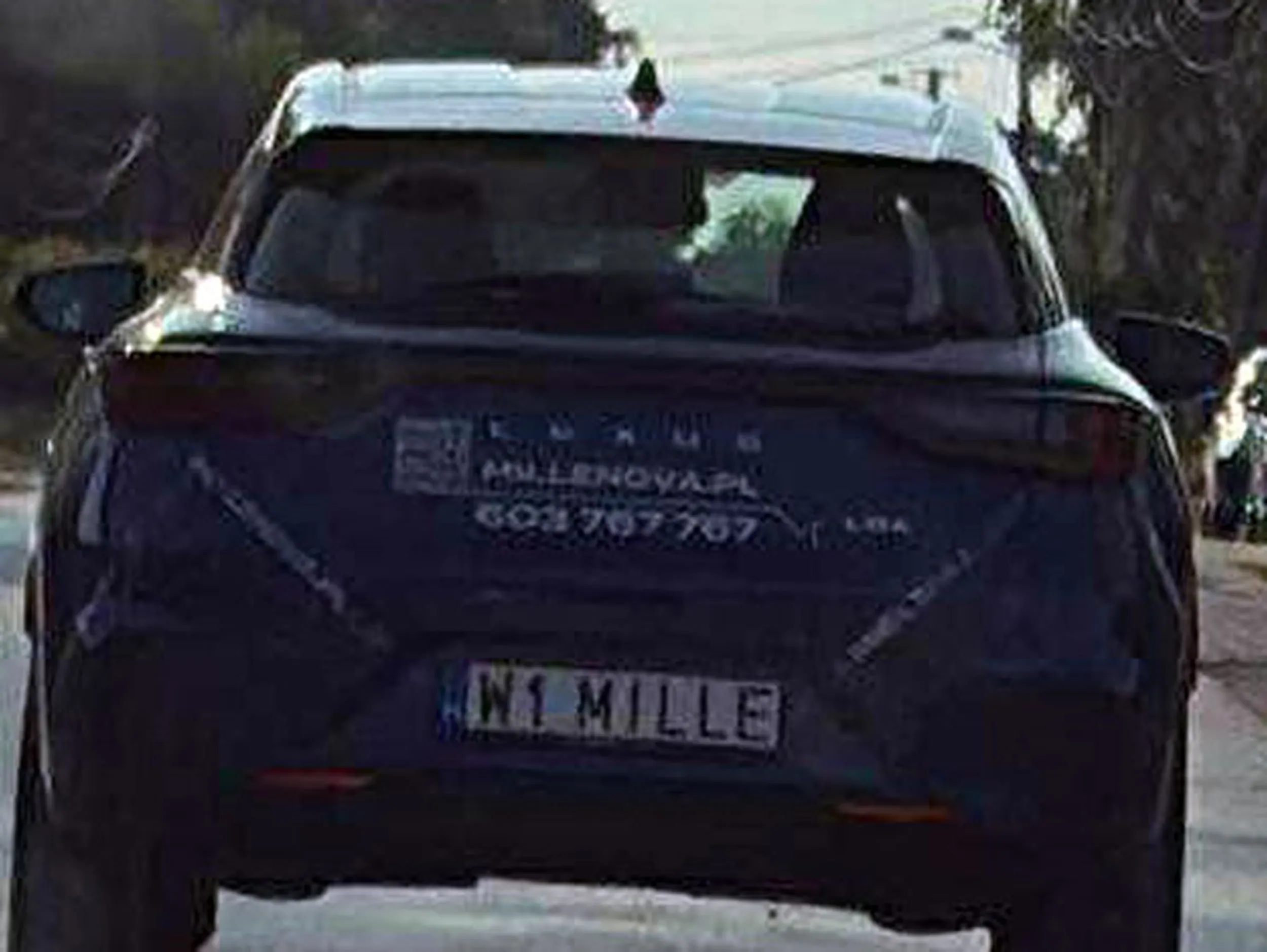 Fajny numer, blacha W1 MILLE