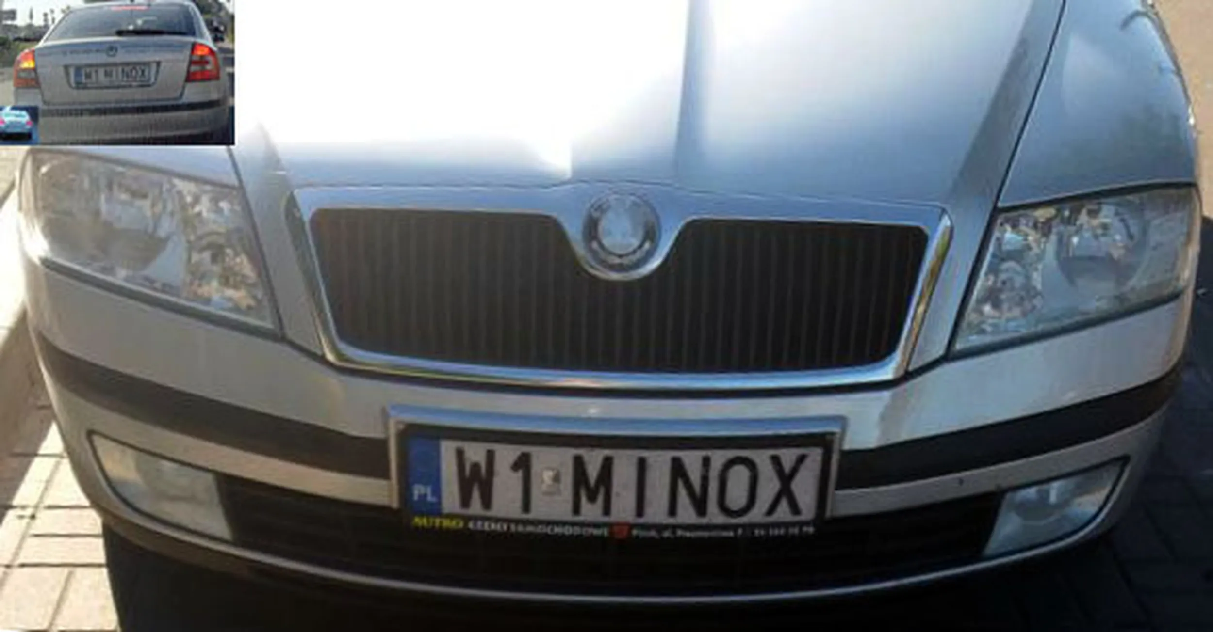 Fajny numer, blacha W1 MINOX