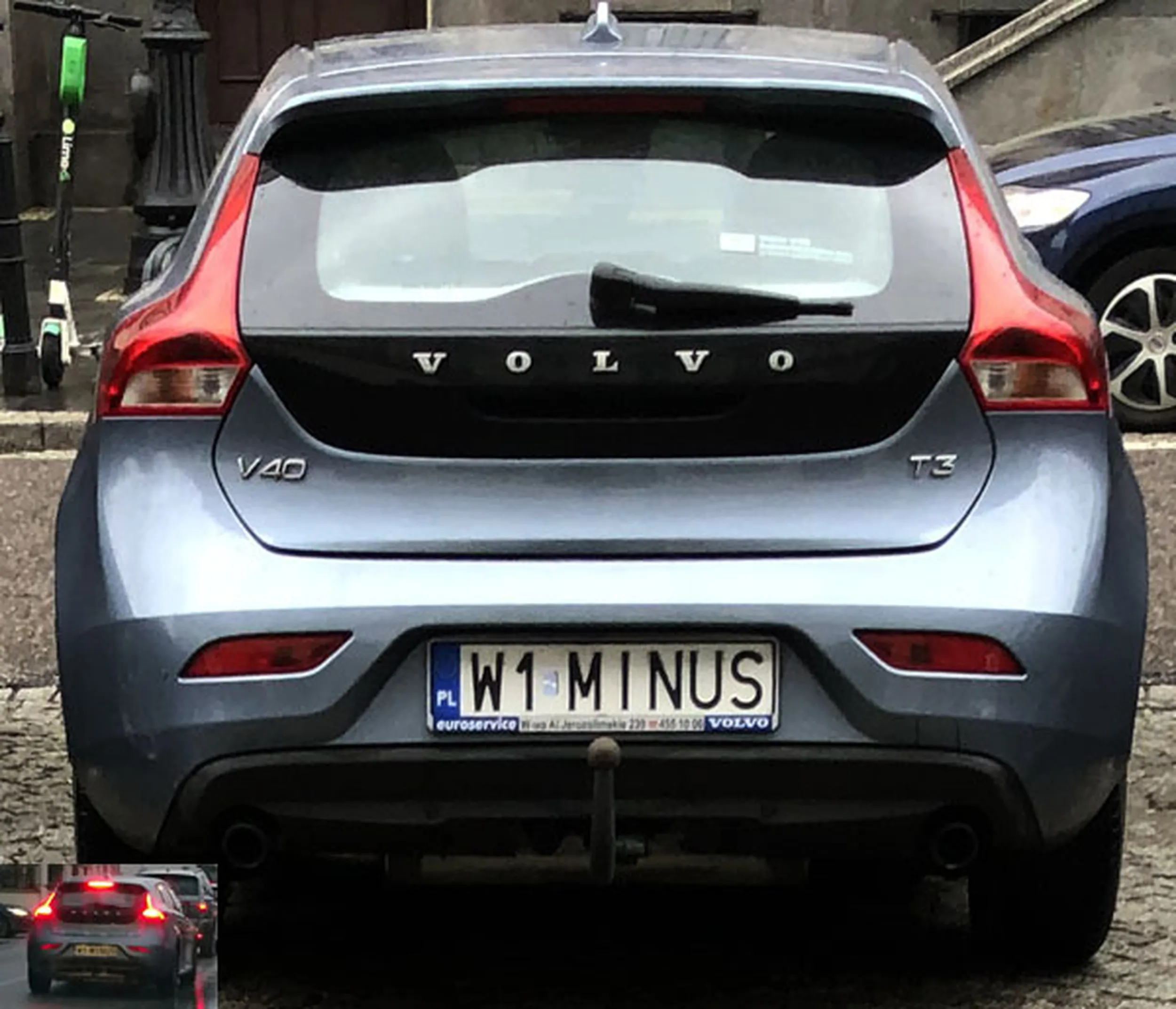 Fajny numer, blacha W1 MINUS