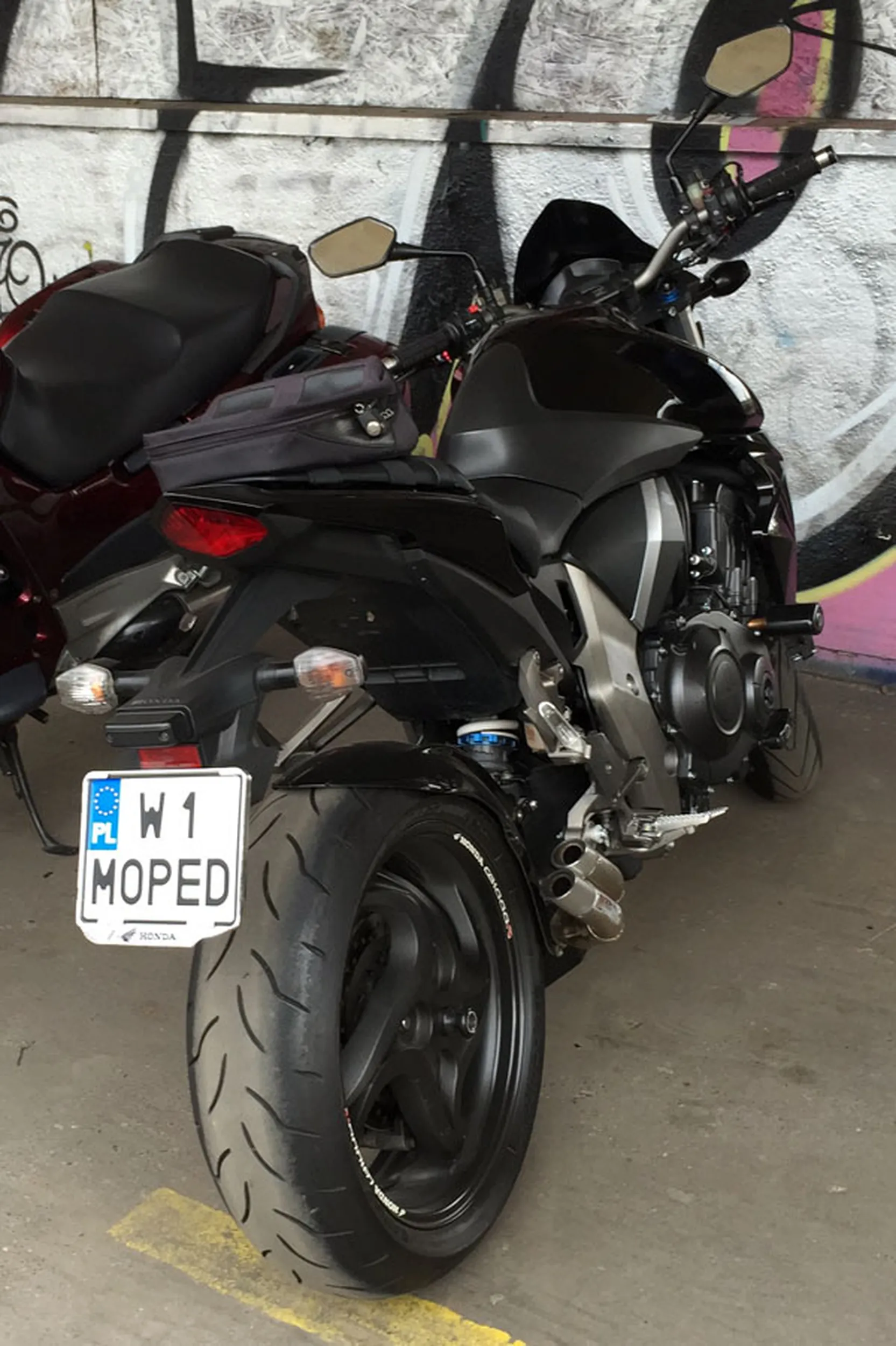 Fajny numer, blacha W1 MOPED
