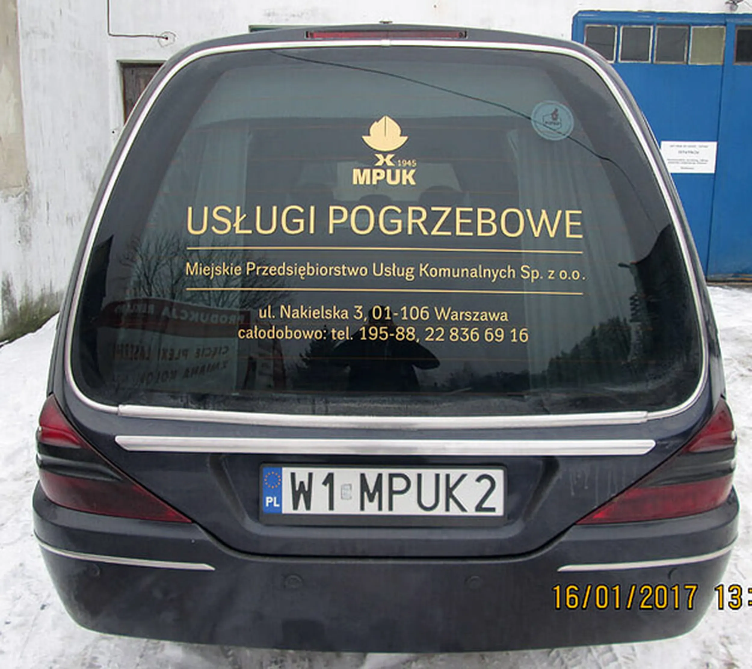 Fajny numer, blacha W1 MPUK2