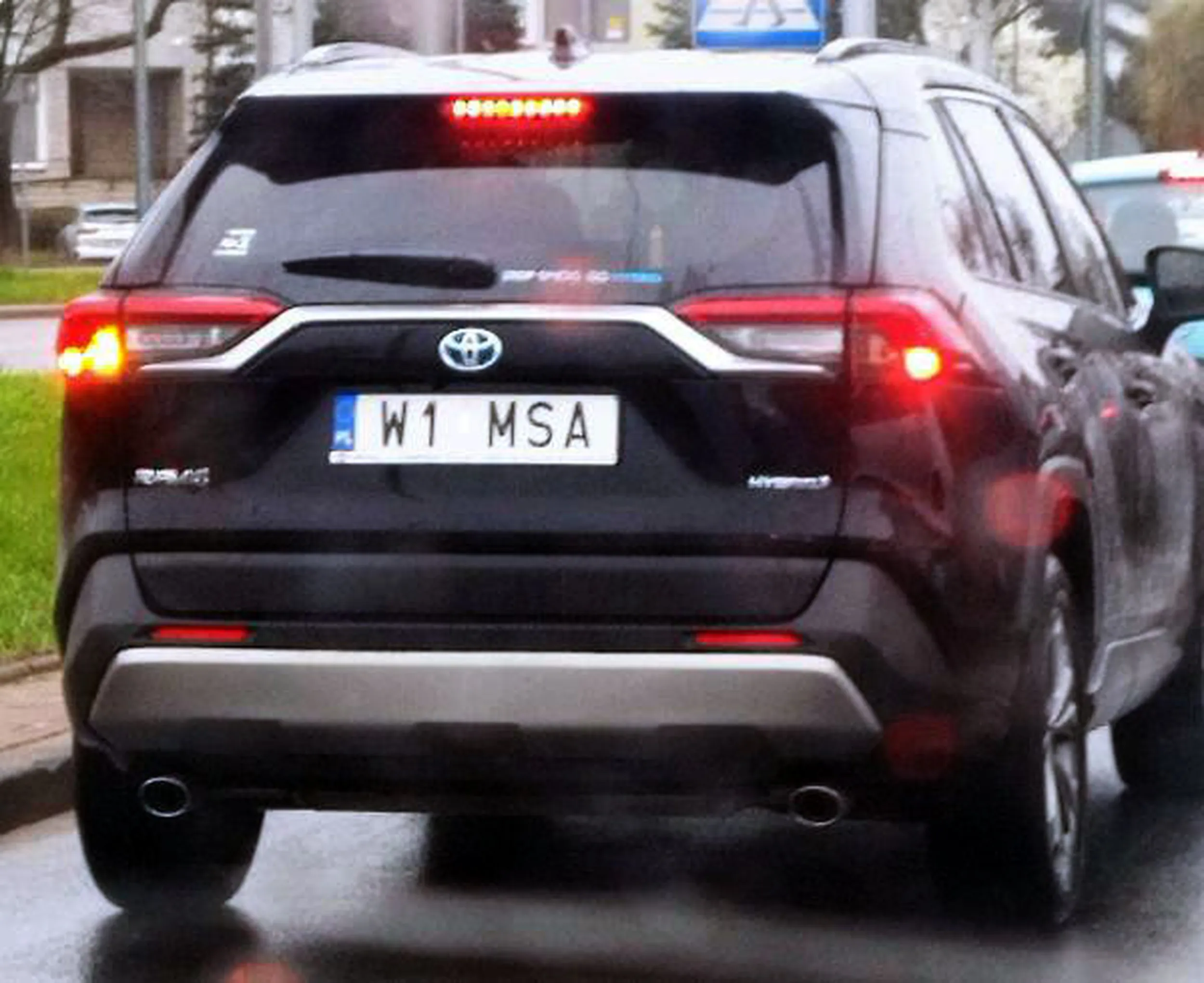 Fajny numer, blacha W1 MSA