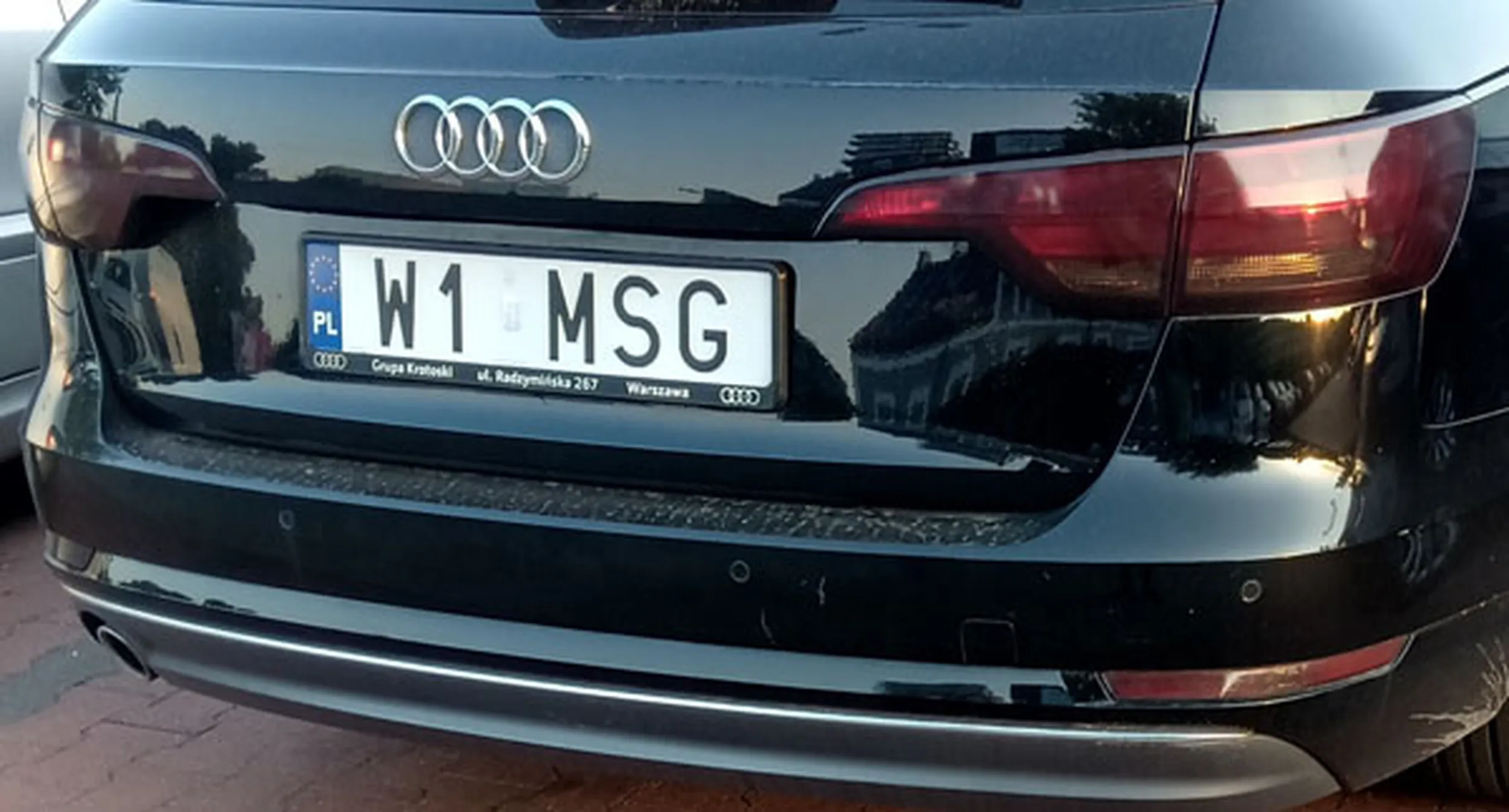 Fajny numer, blacha W1 MSG