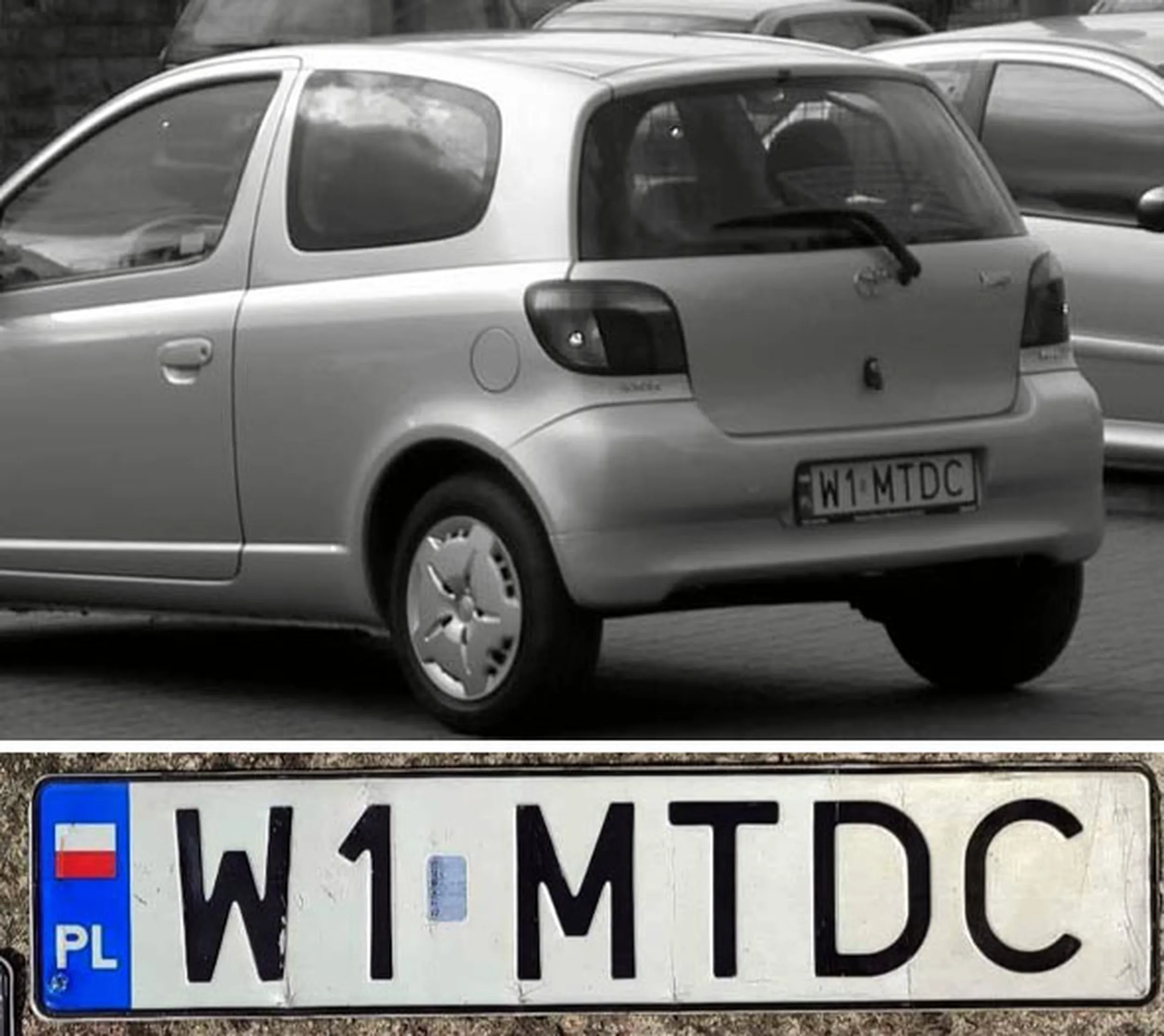 Fajny numer, blacha W1 MTDC