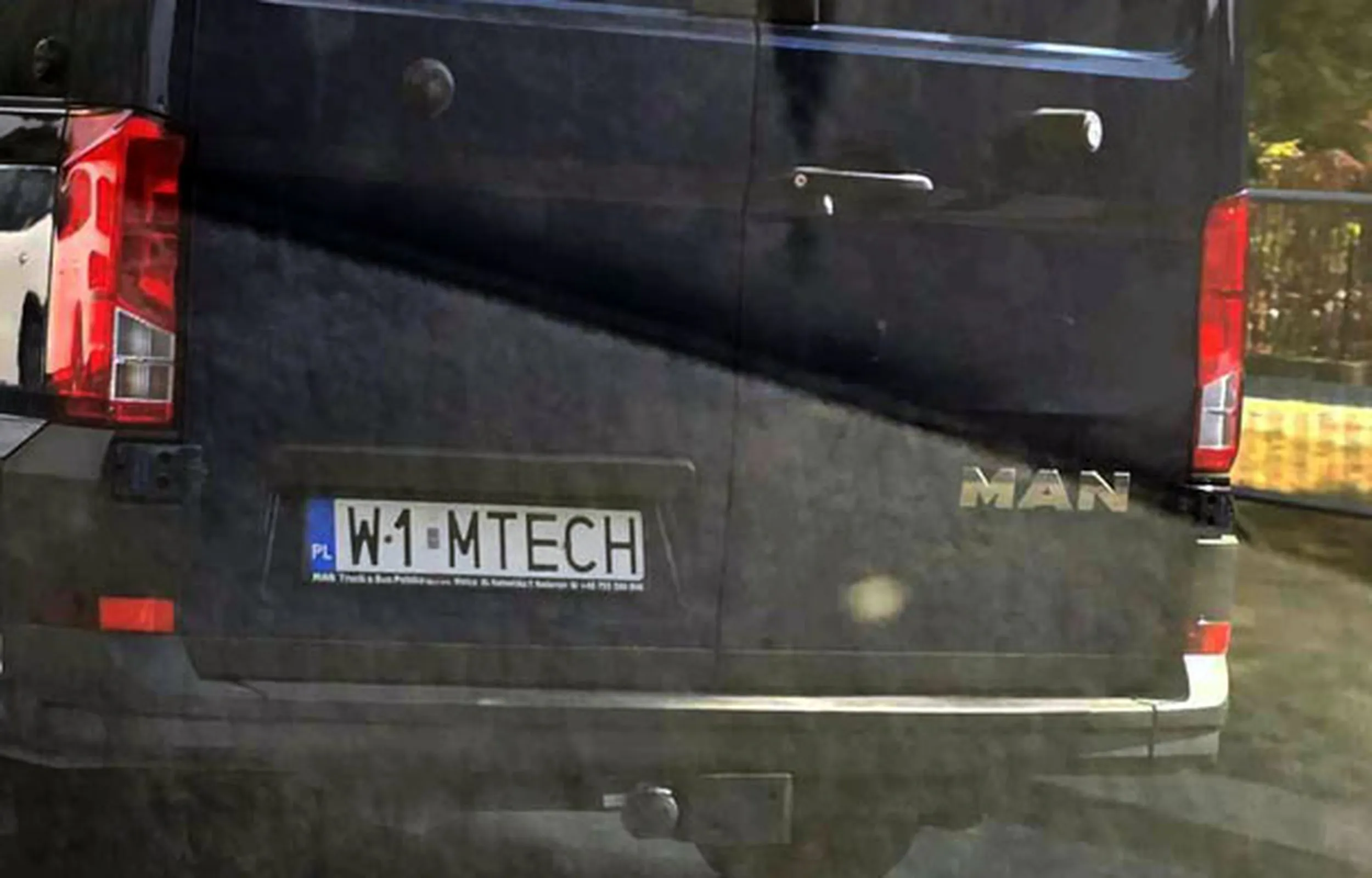 Fajny numer, blacha W1 MTECH