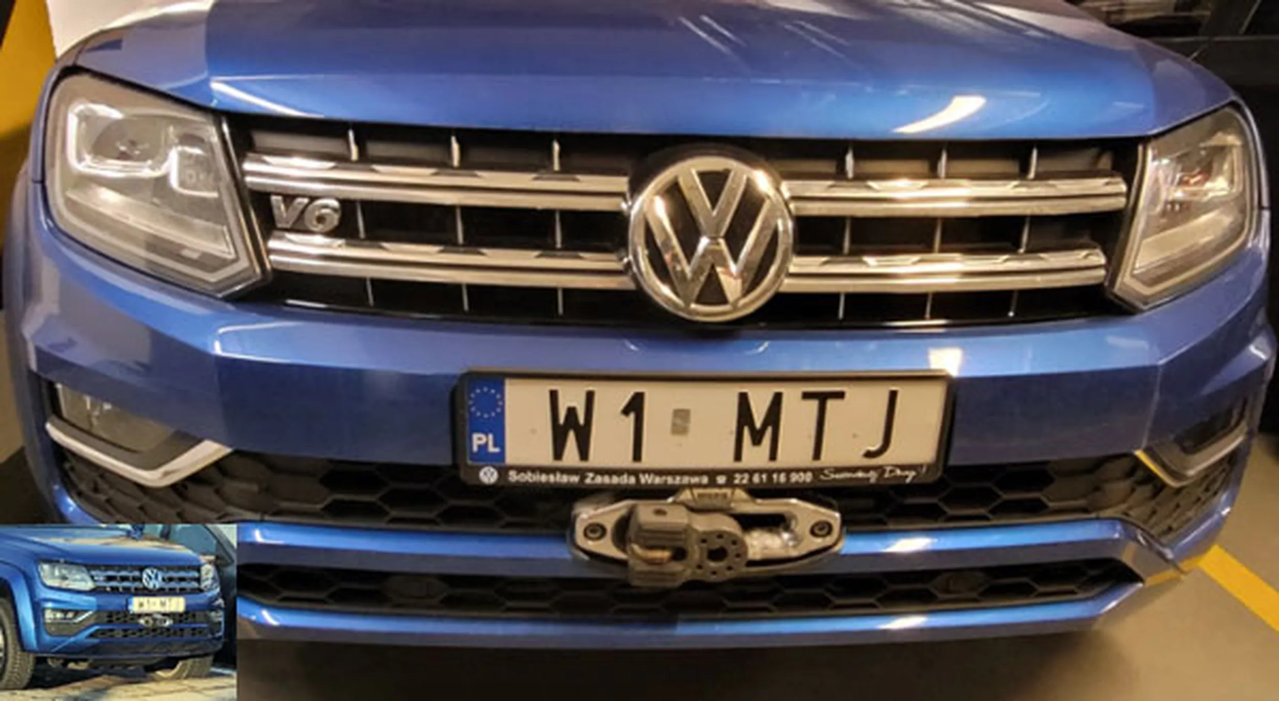 Fajny numer, blacha W1 MTJ