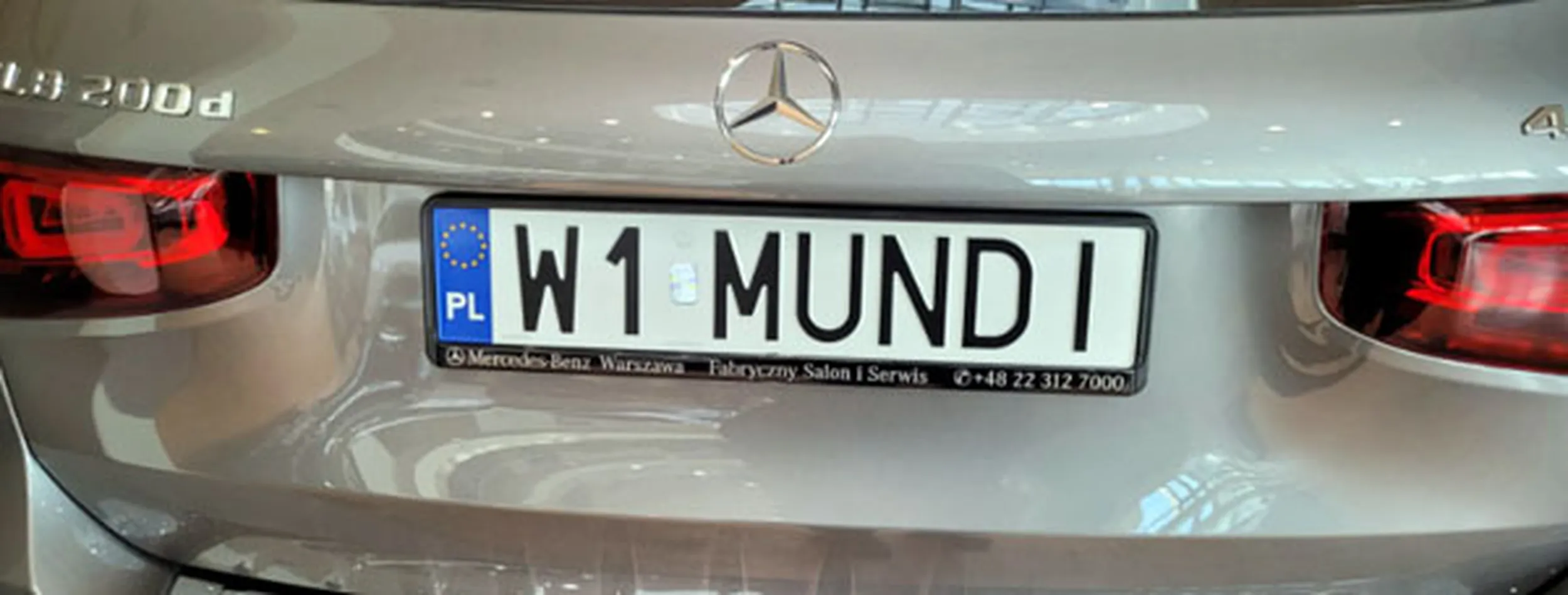 Fajny numer, blacha W1 MUNDI