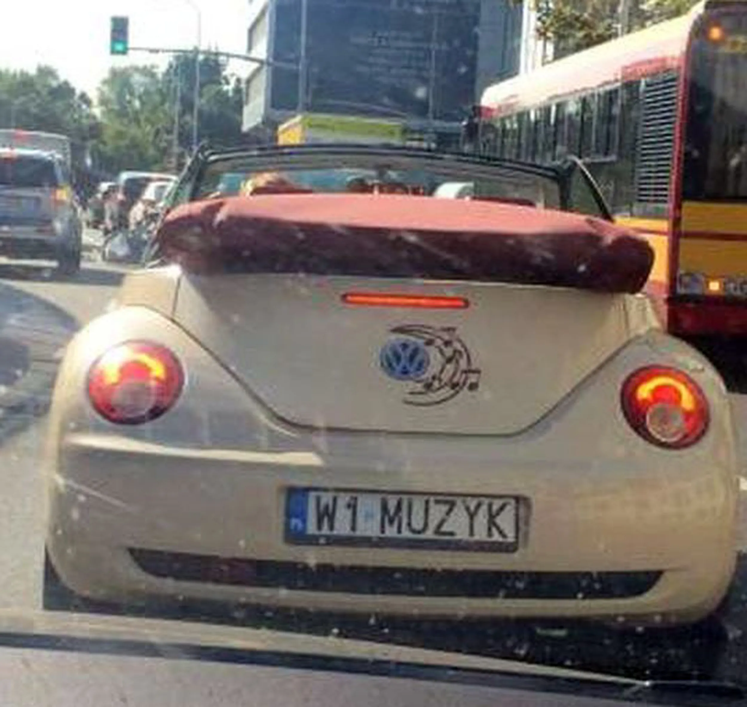 Fajny numer, blacha W1 MUZYK