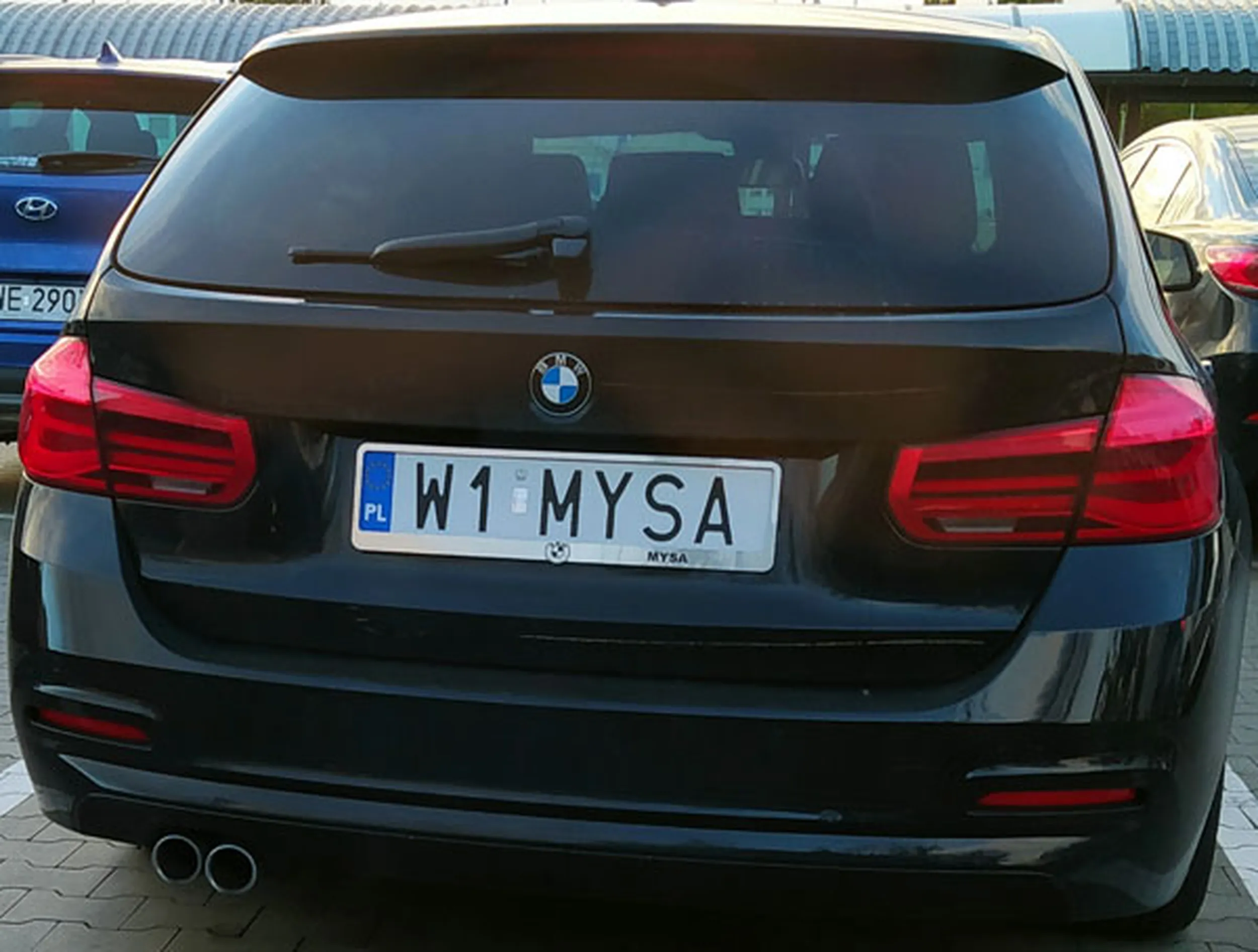 Fajny numer, blacha W1 MYSA