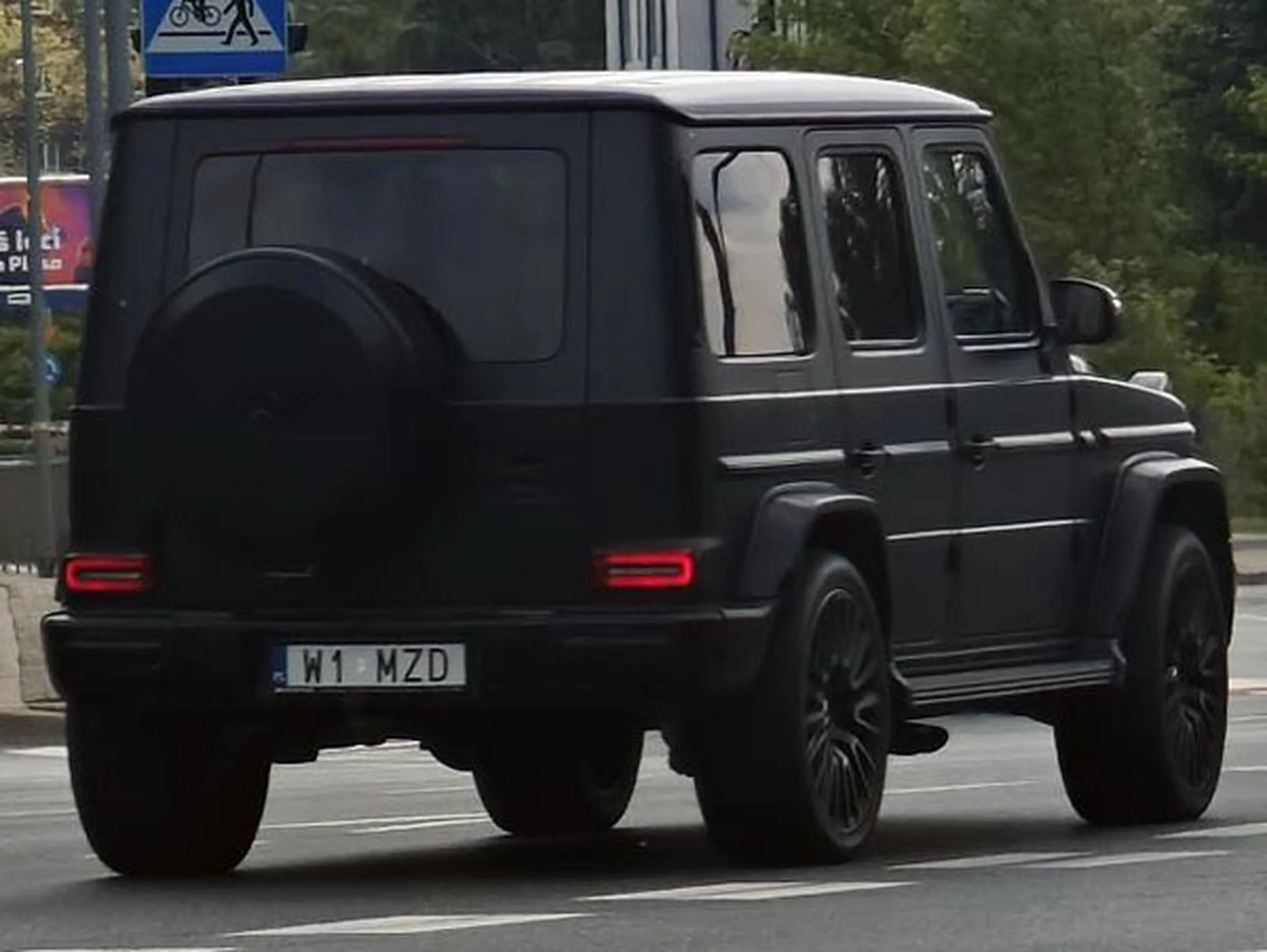 Fajny numer, blacha W1 MZD