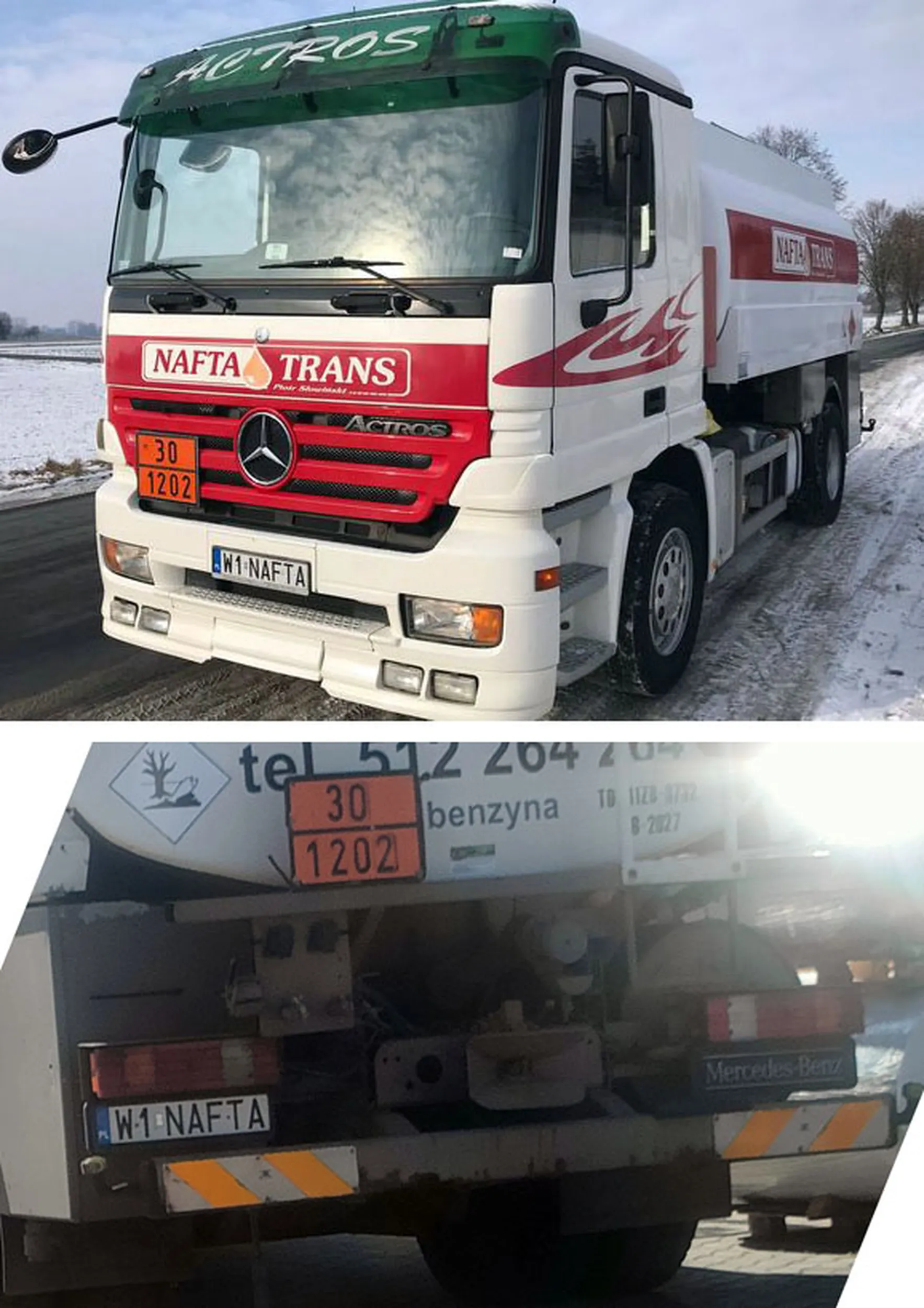 Fajny numer, blacha W1 NAFTA