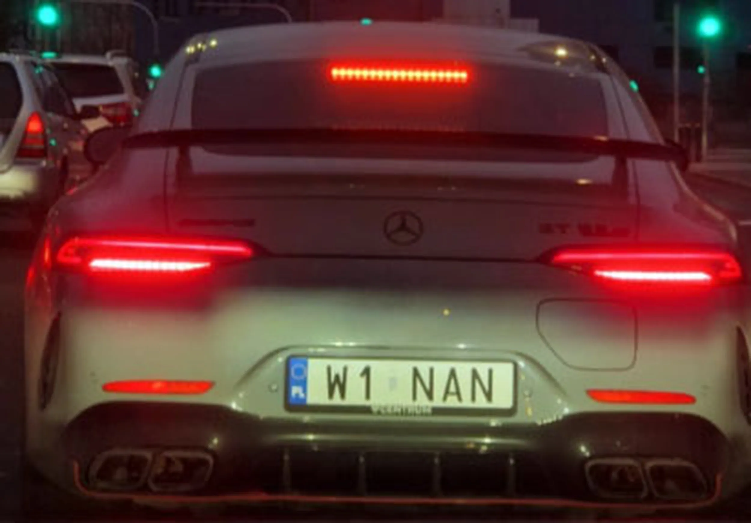 Fajny numer, blacha W1 NAN