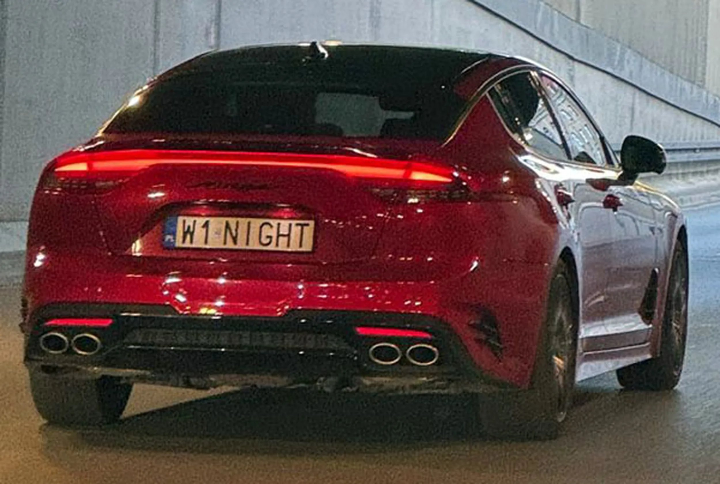 Fajny numer, blacha W1 NIGHT