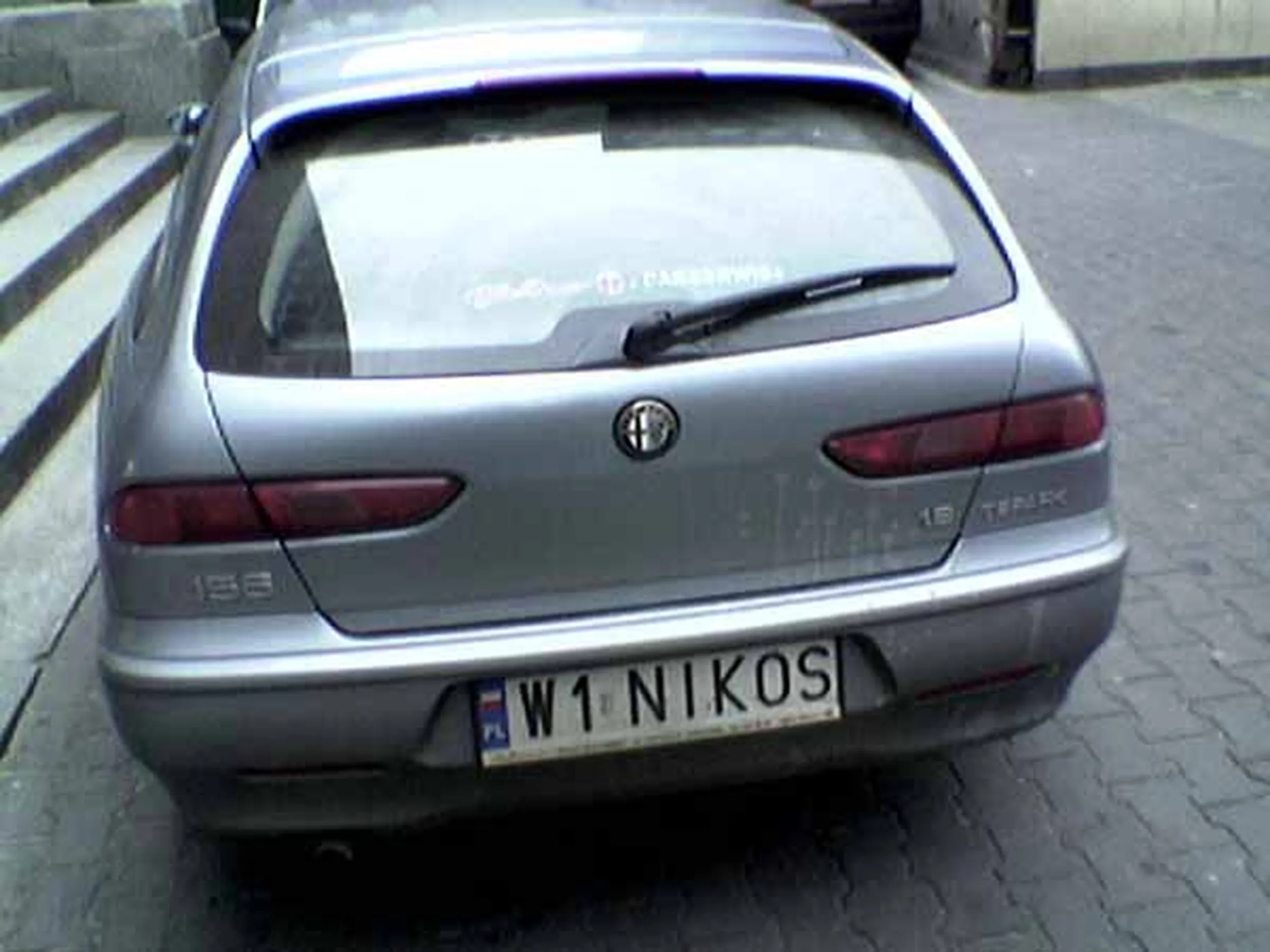 Fajny numer, blacha W1 NIKOS