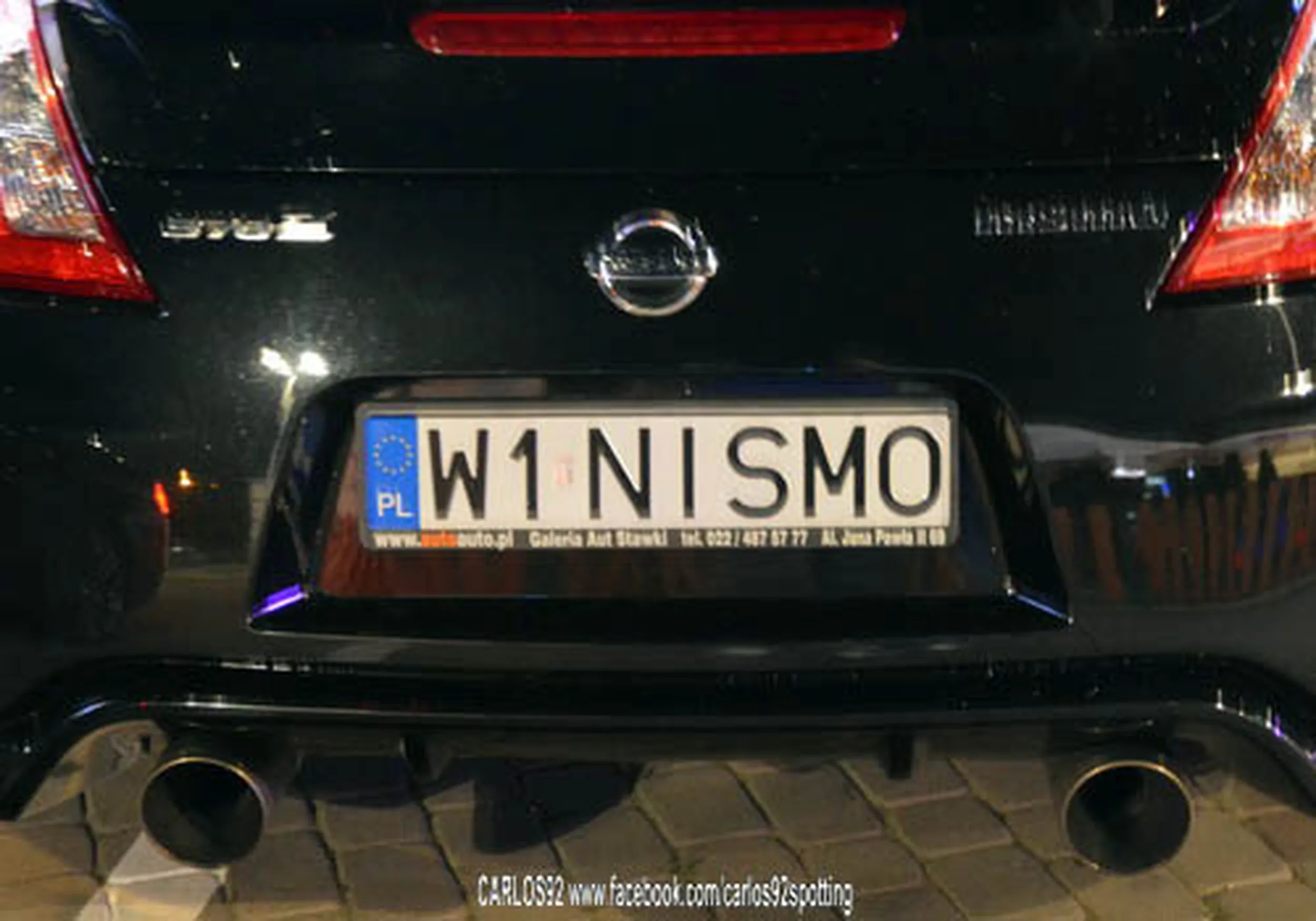 Fajny numer, blacha W1 NISMO