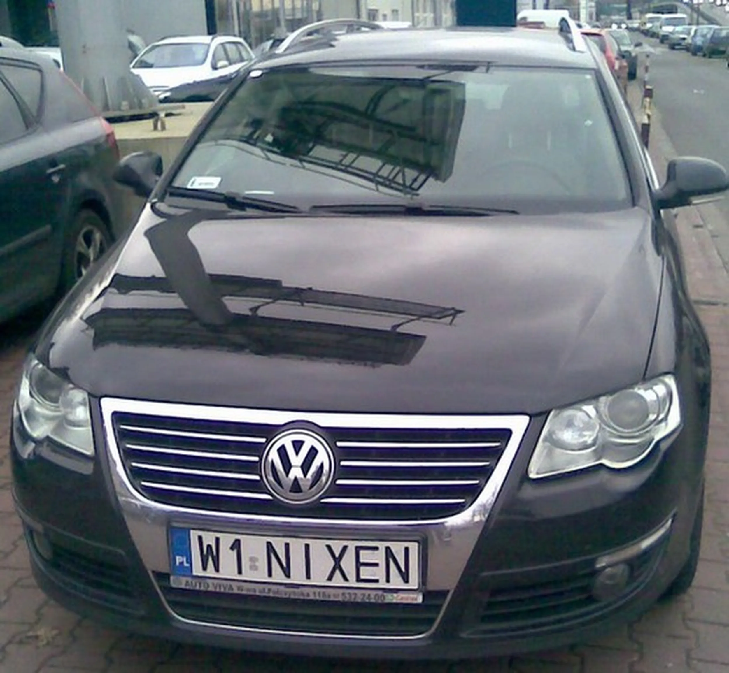 Fajny numer, blacha W1 NIXEN