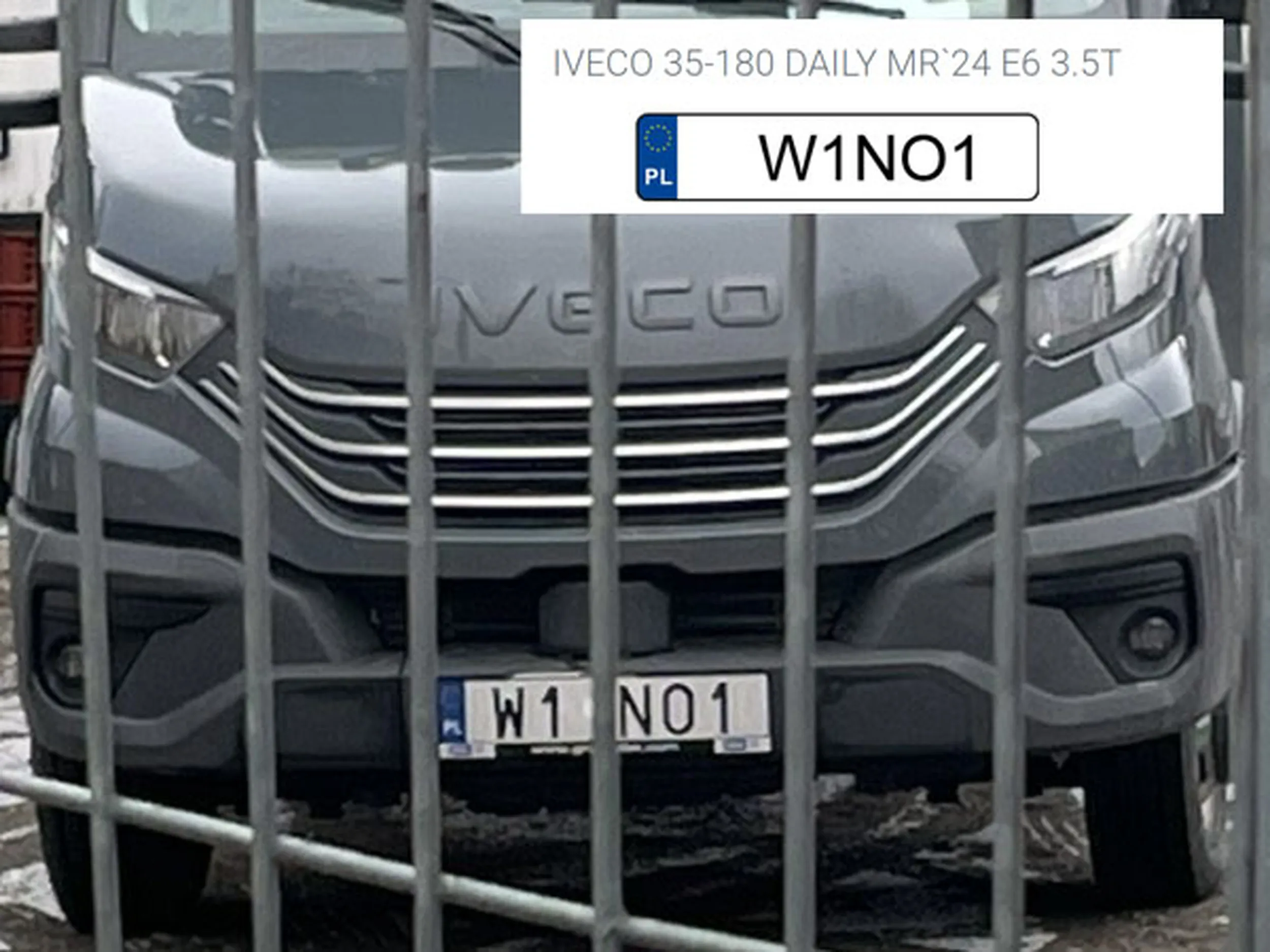 Fajny numer, blacha W1 NO1