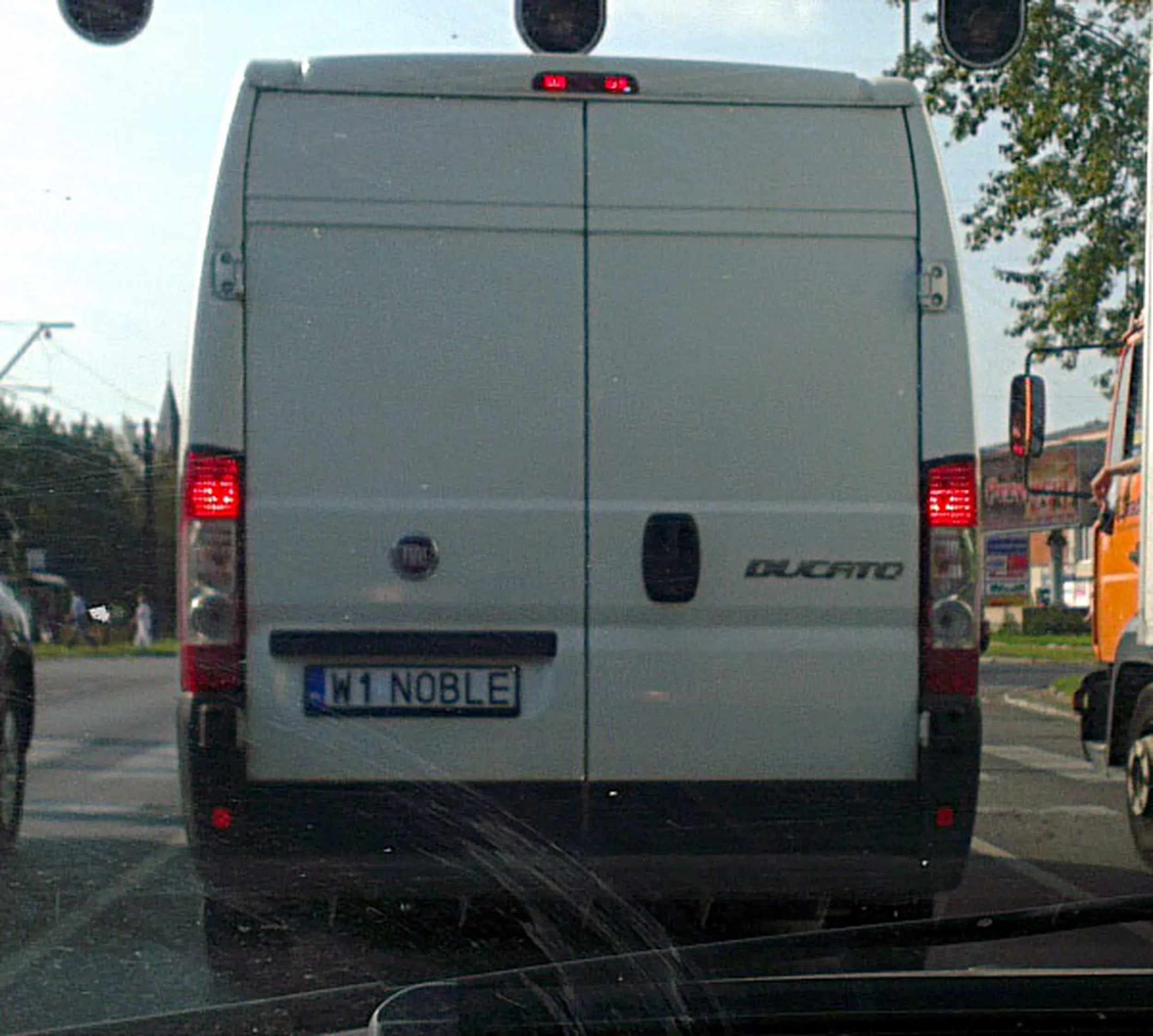 Fajny numer, blacha W1 NOBLE