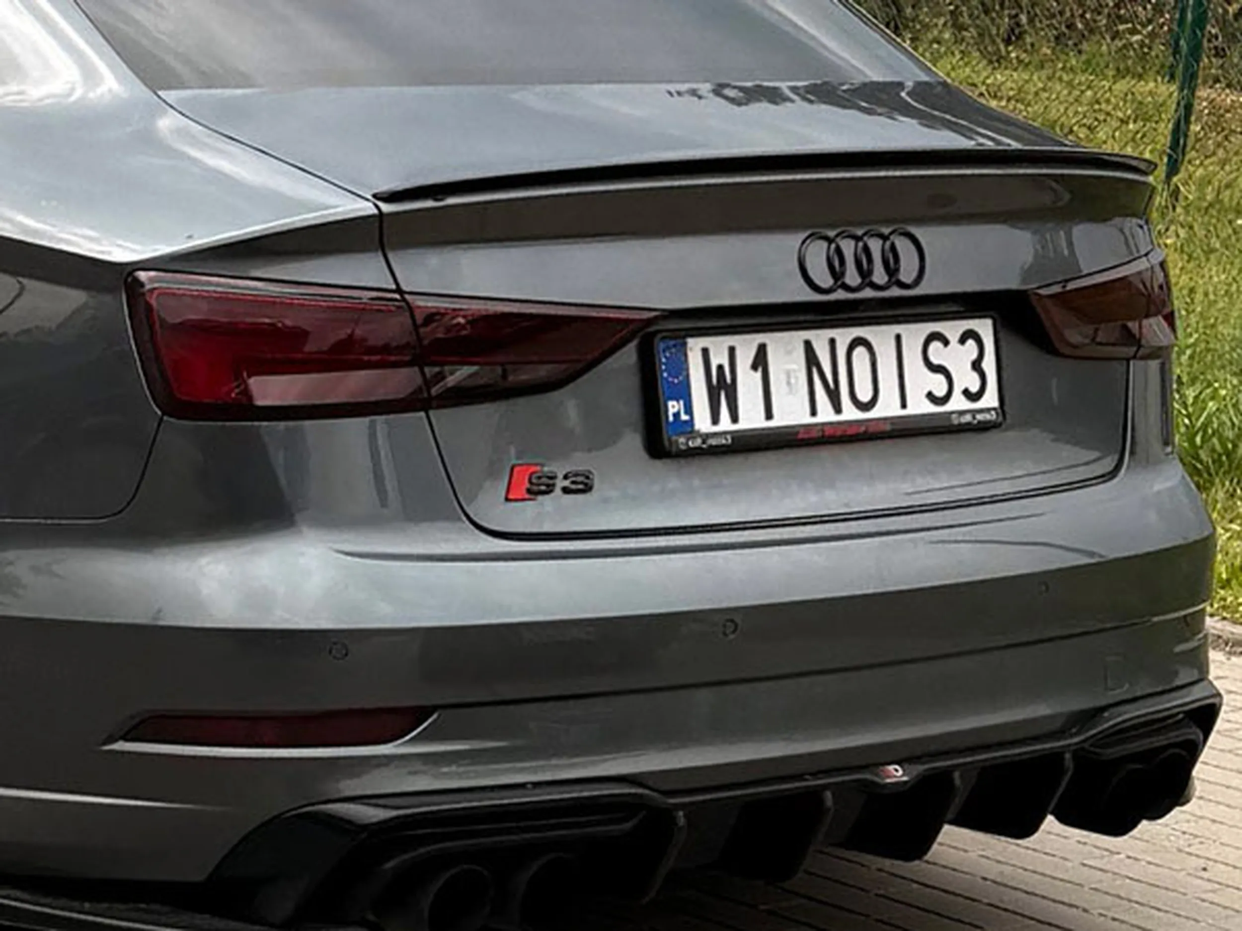 Fajny numer, blacha W1 NOIS3