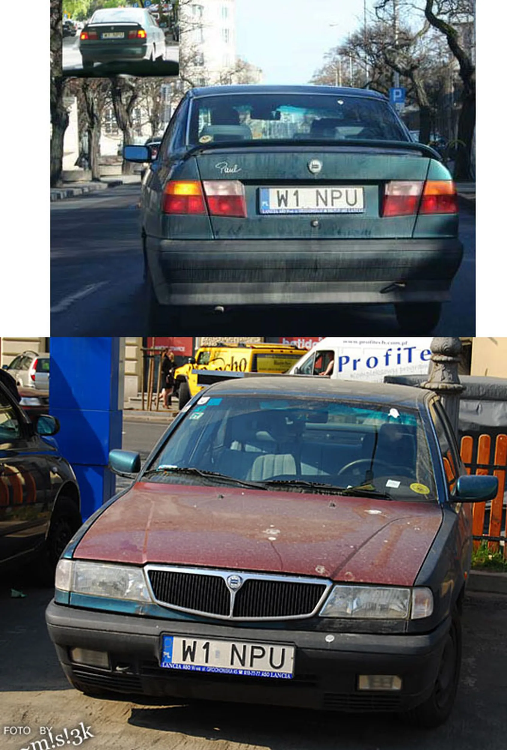 Fajny numer, blacha W1 NPU