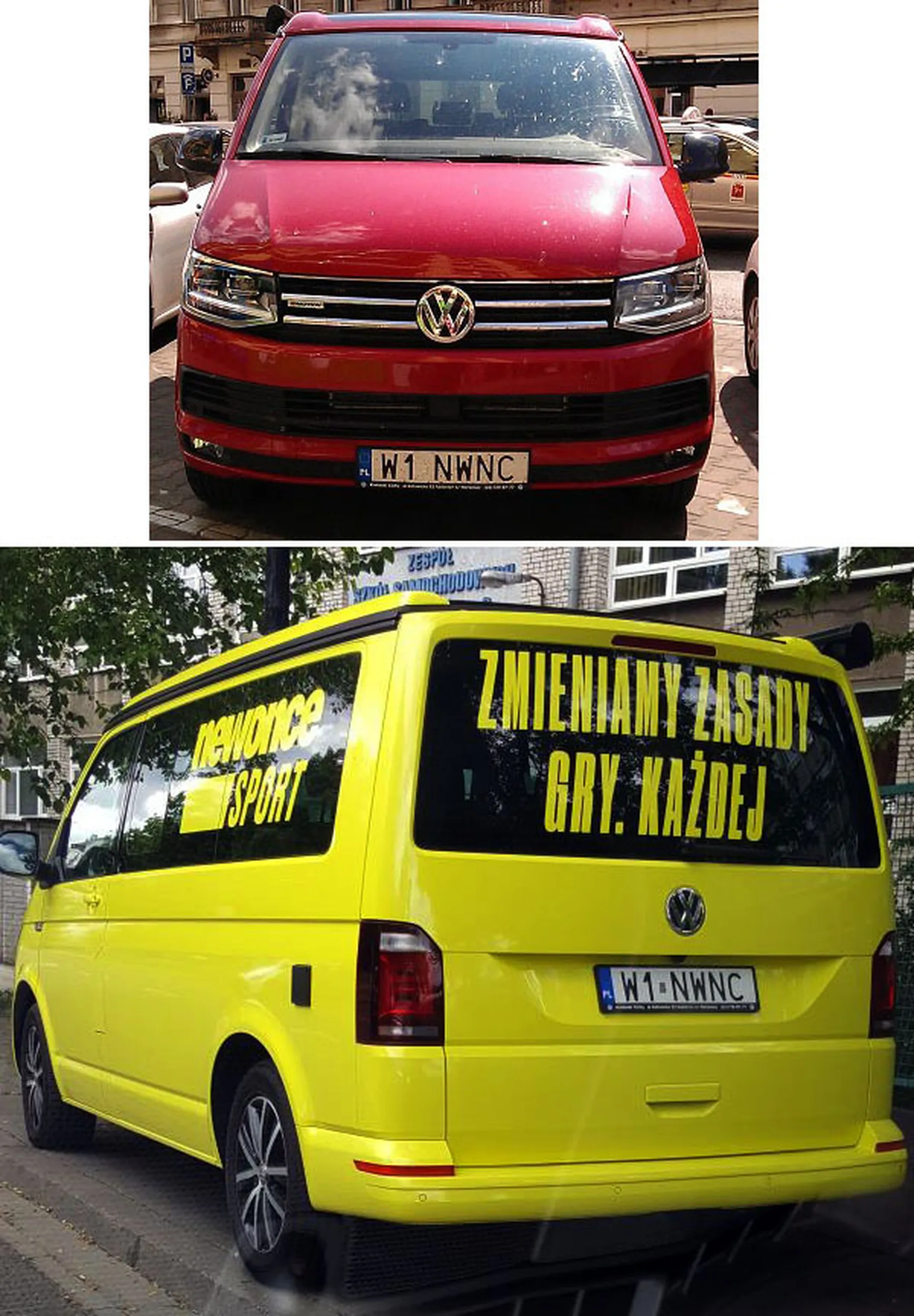 Fajny numer, blacha W1 NWNC