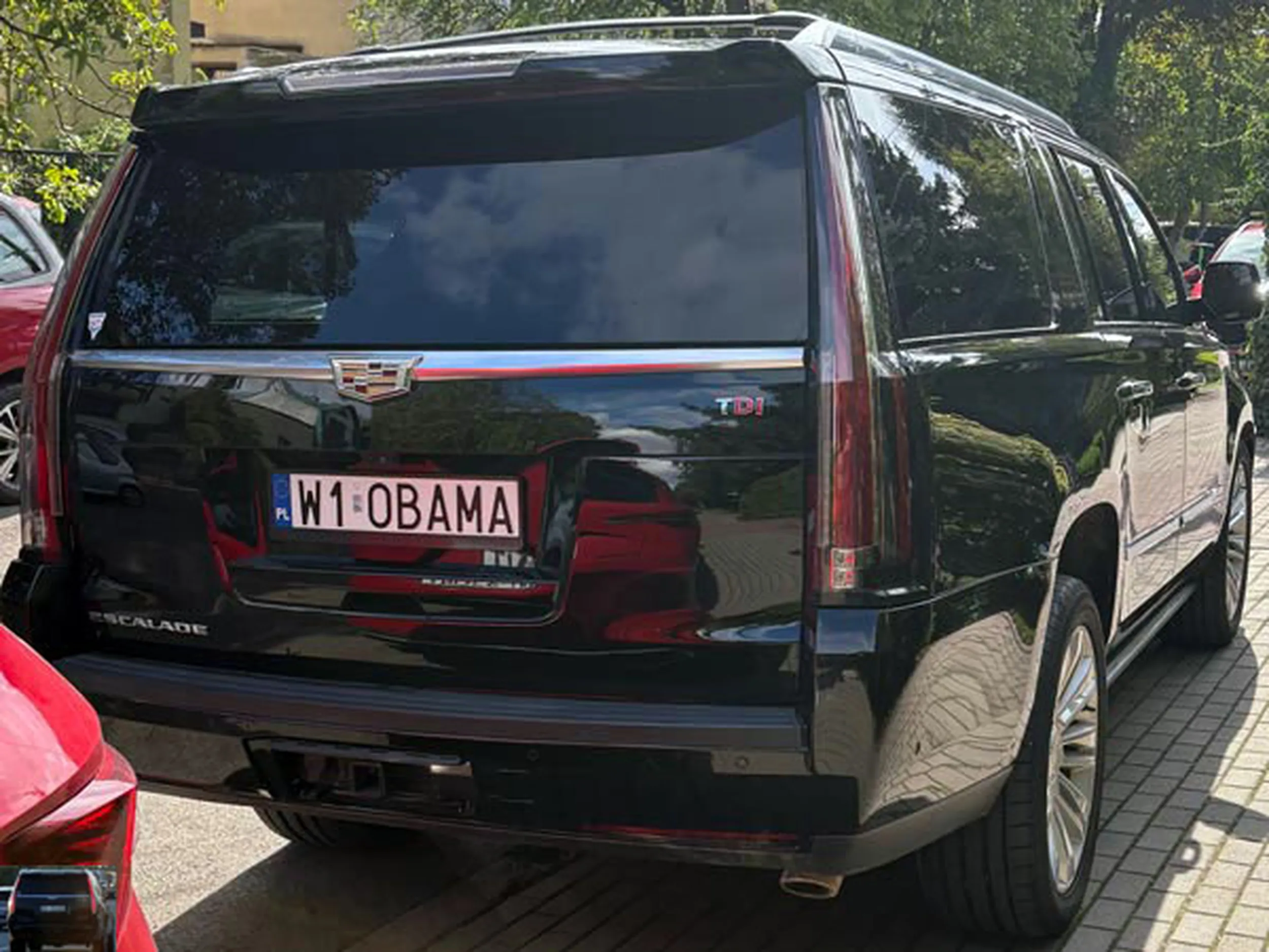 Fajny numer, blacha W1 OBAMA