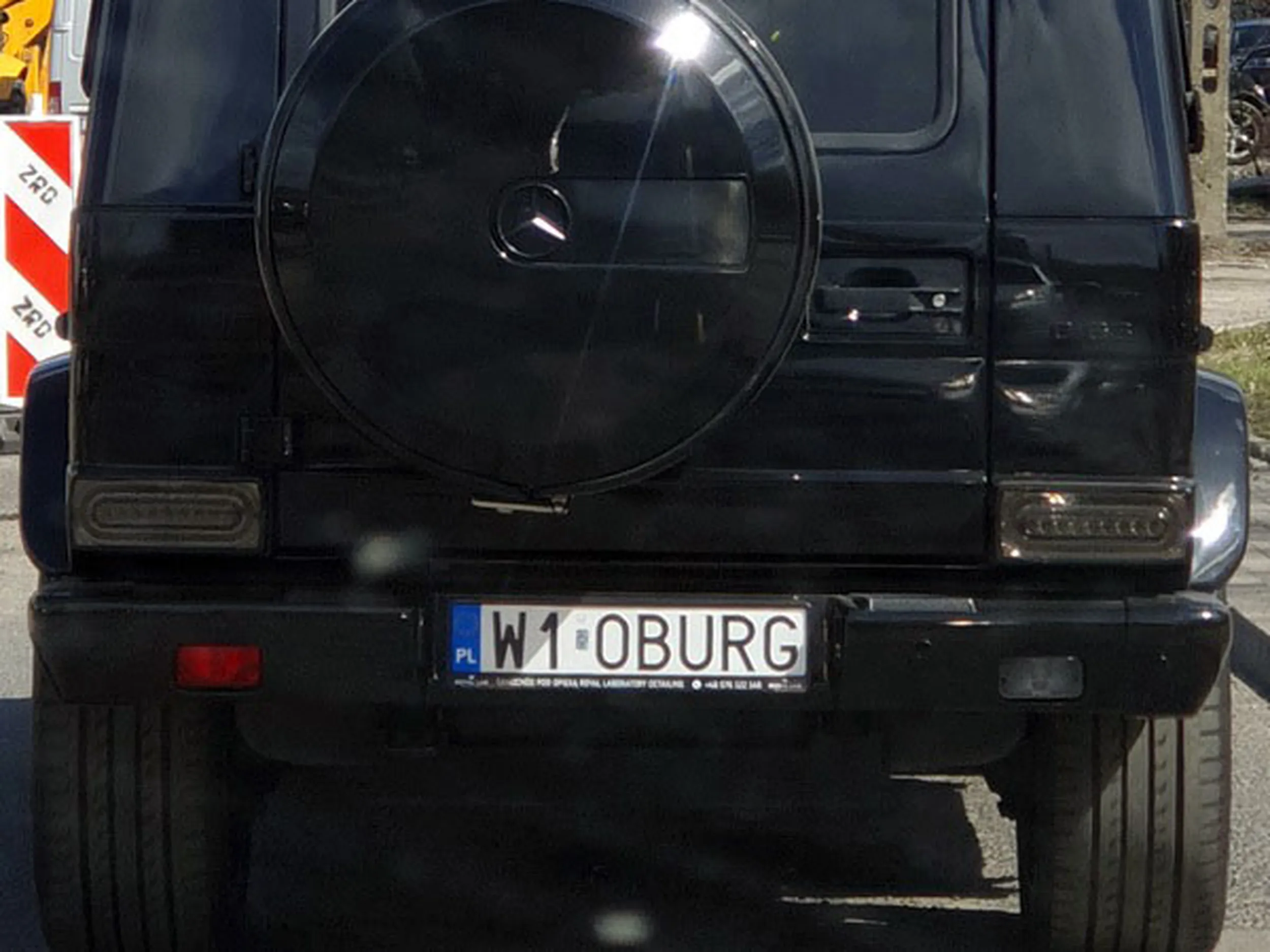 Fajny numer, blacha W1 OBURG