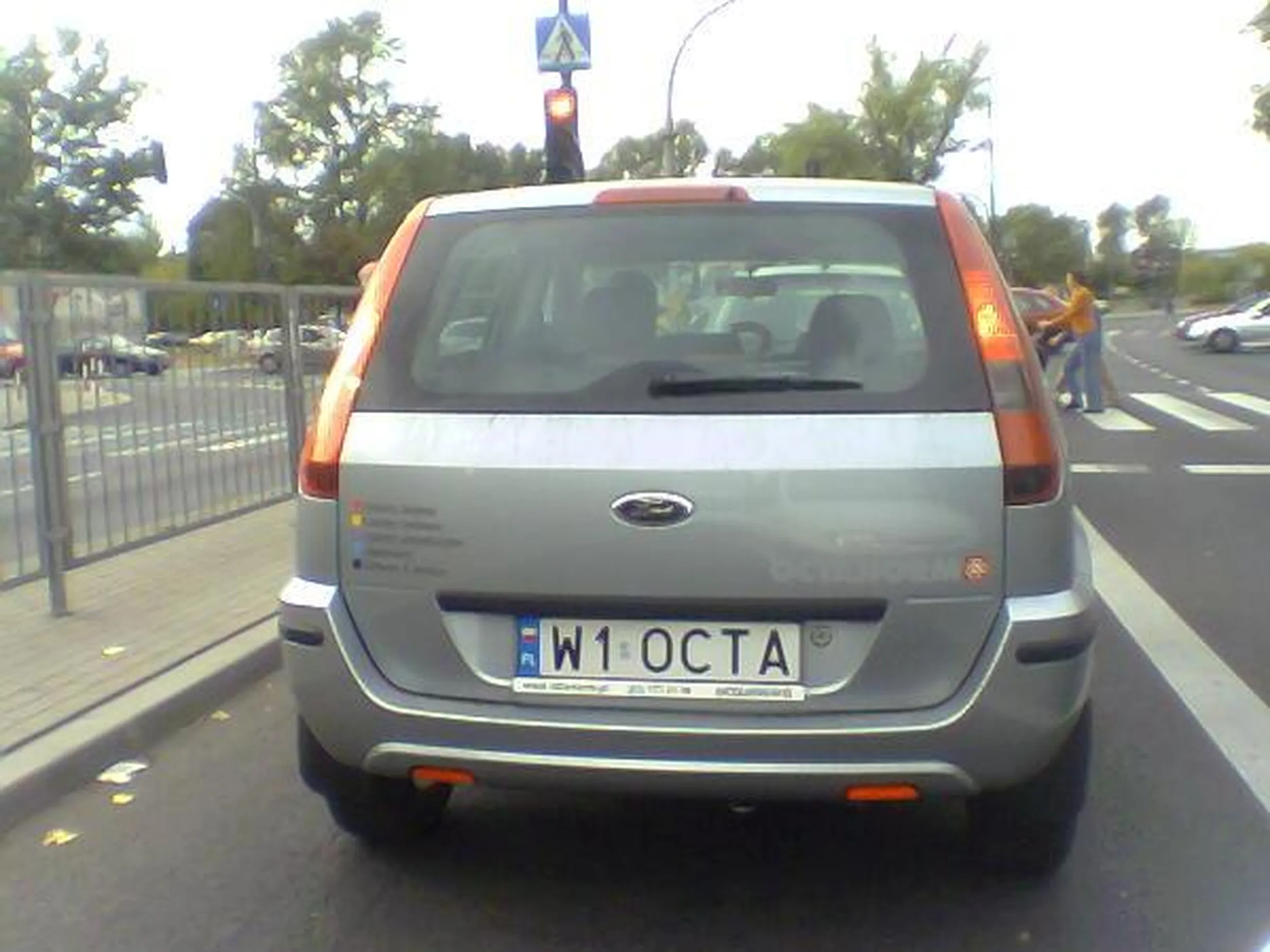 Fajny numer, blacha W1 OCTA