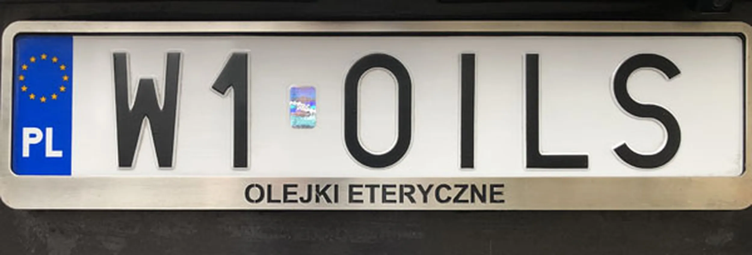 Fajny numer, blacha W1 OILS