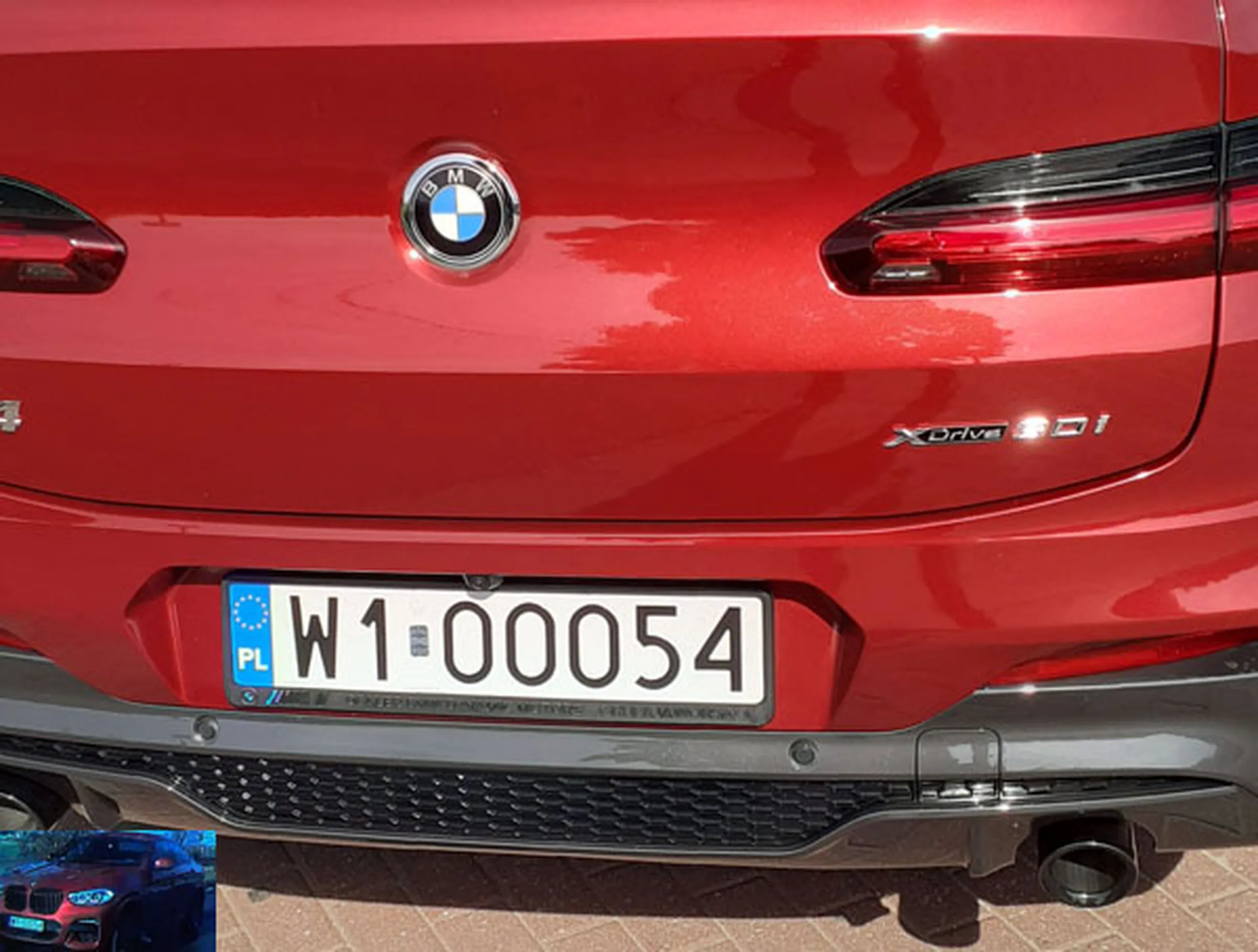 Fajny numer, blacha W1 OOO54