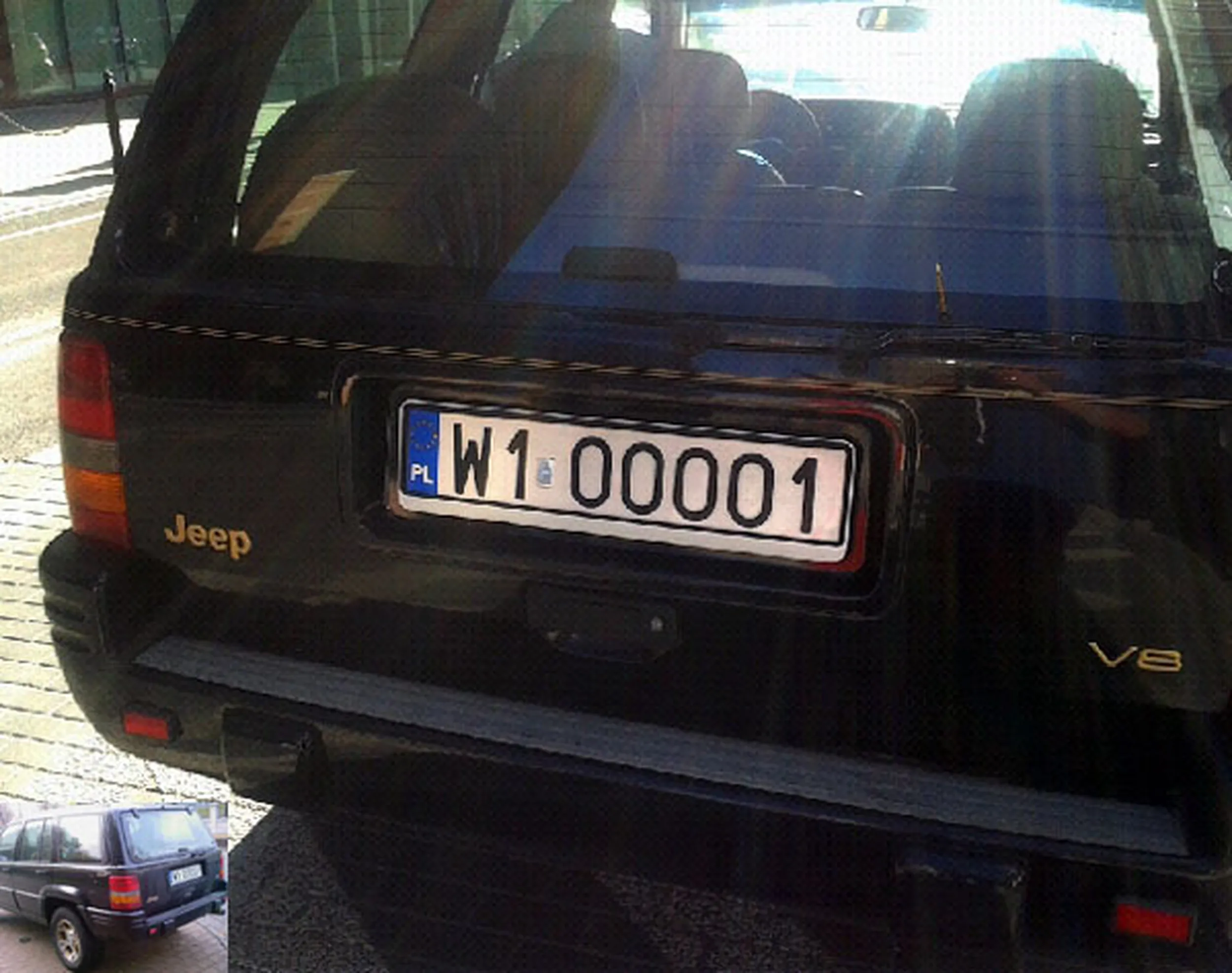 Fajny numer, blacha W1 OOOO1