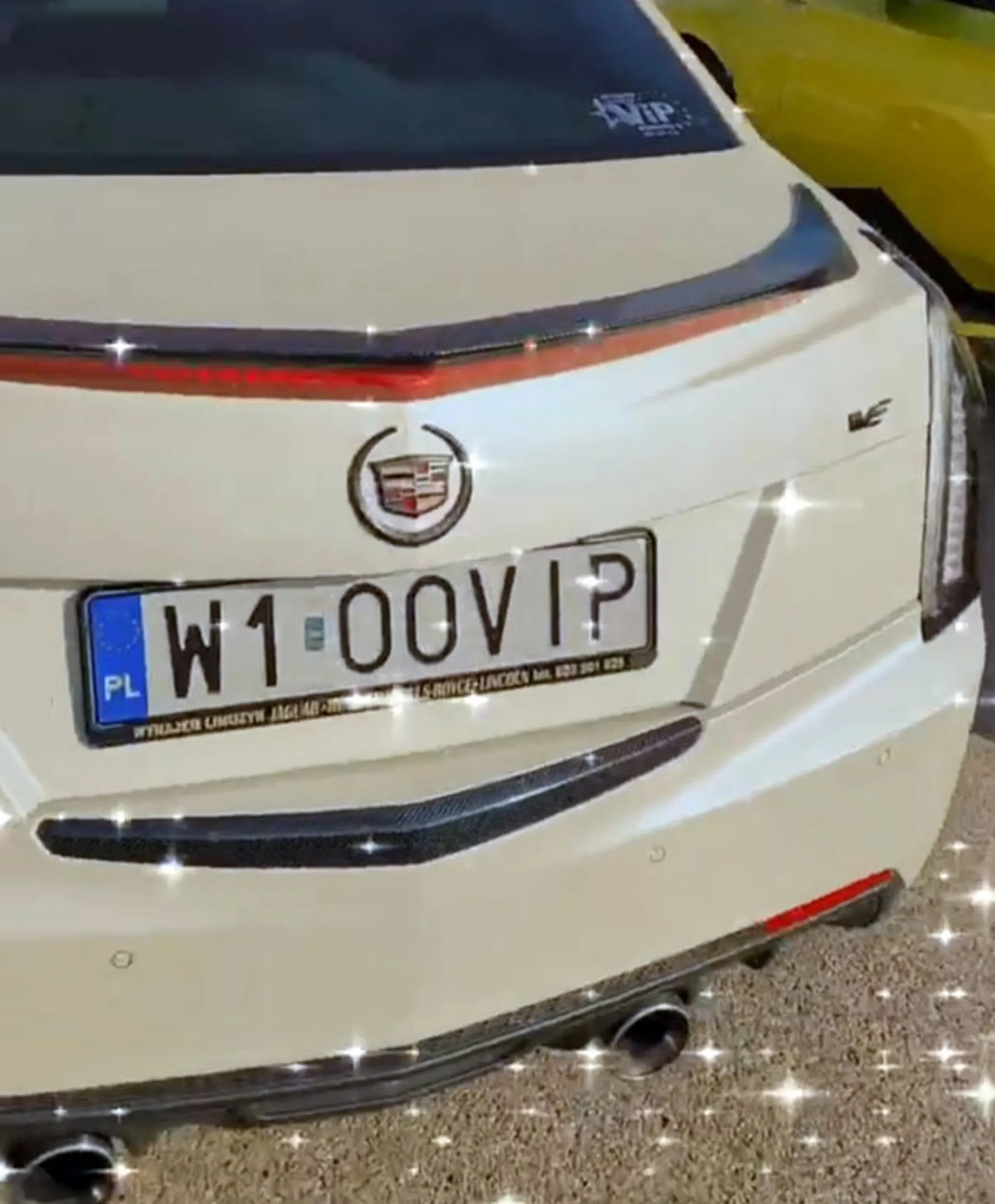 Fajny numer, blacha W1 OOVIP