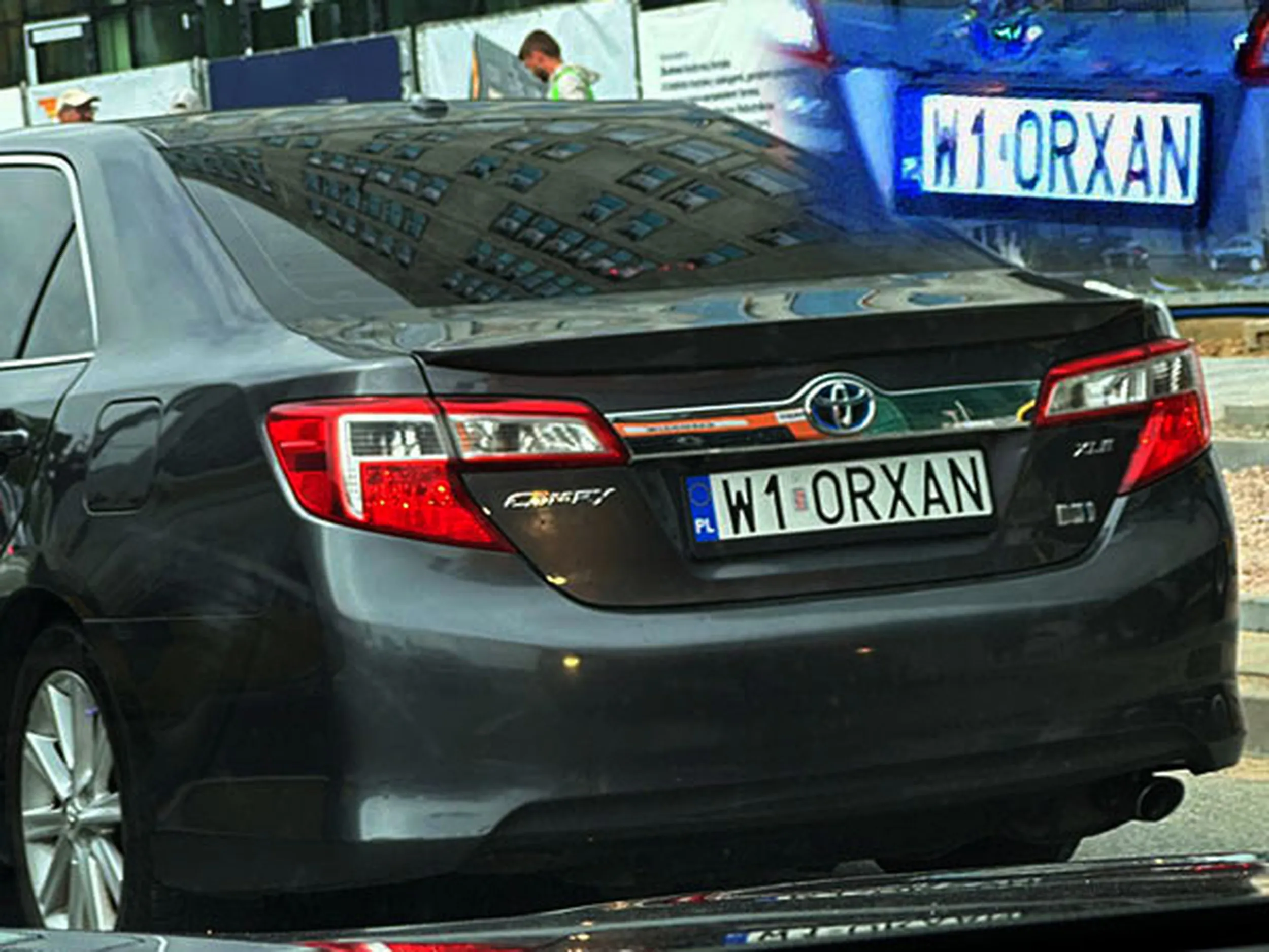 Fajny numer, blacha W1 ORXAN