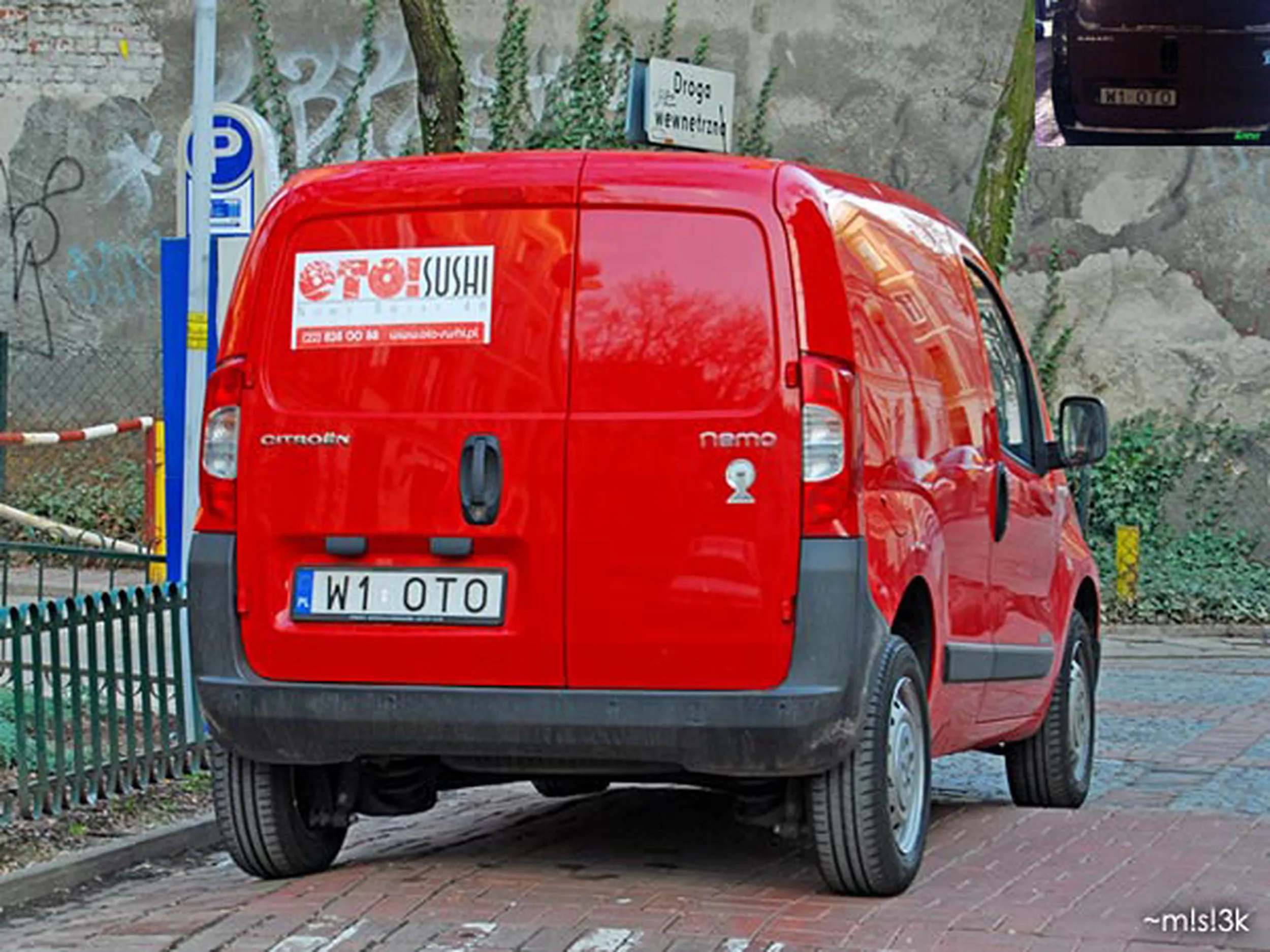 Fajny numer, blacha W1 OTO