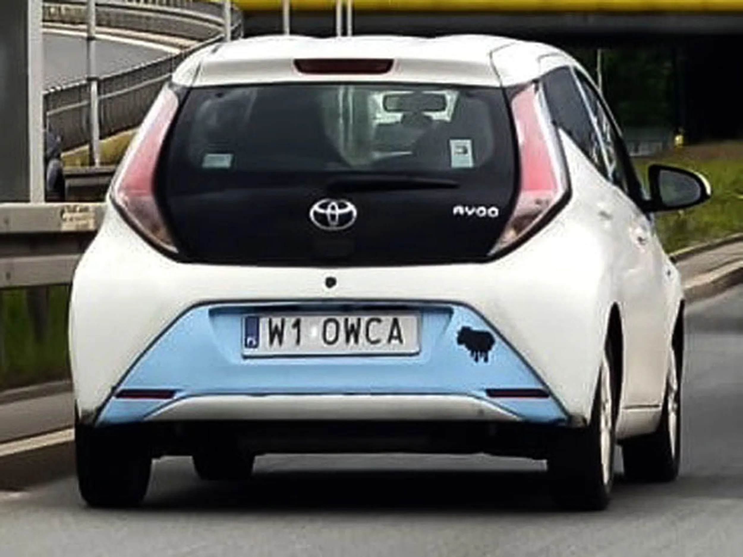 Fajny numer, blacha W1 OWCA