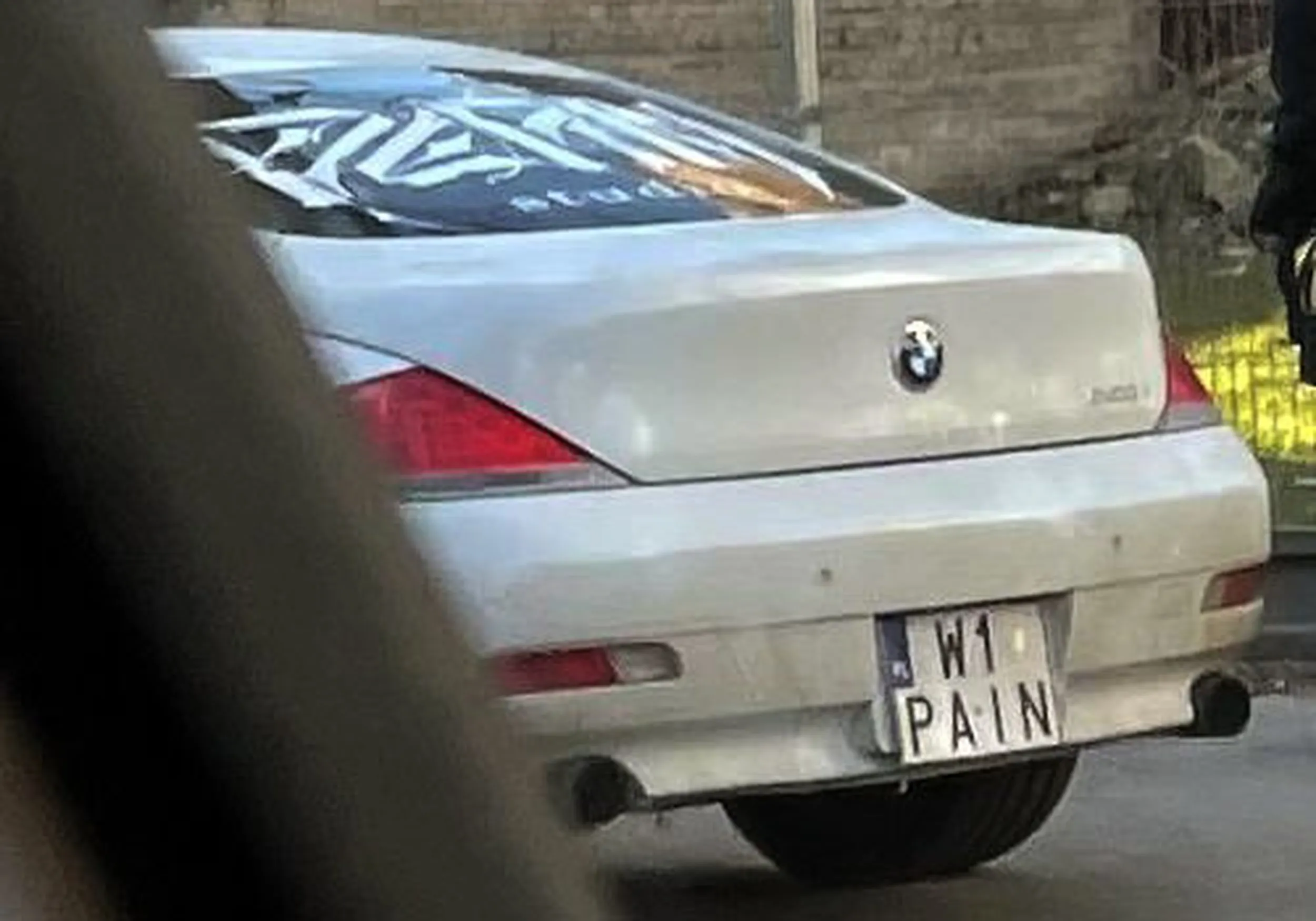 Fajny numer, blacha W1 PAIN