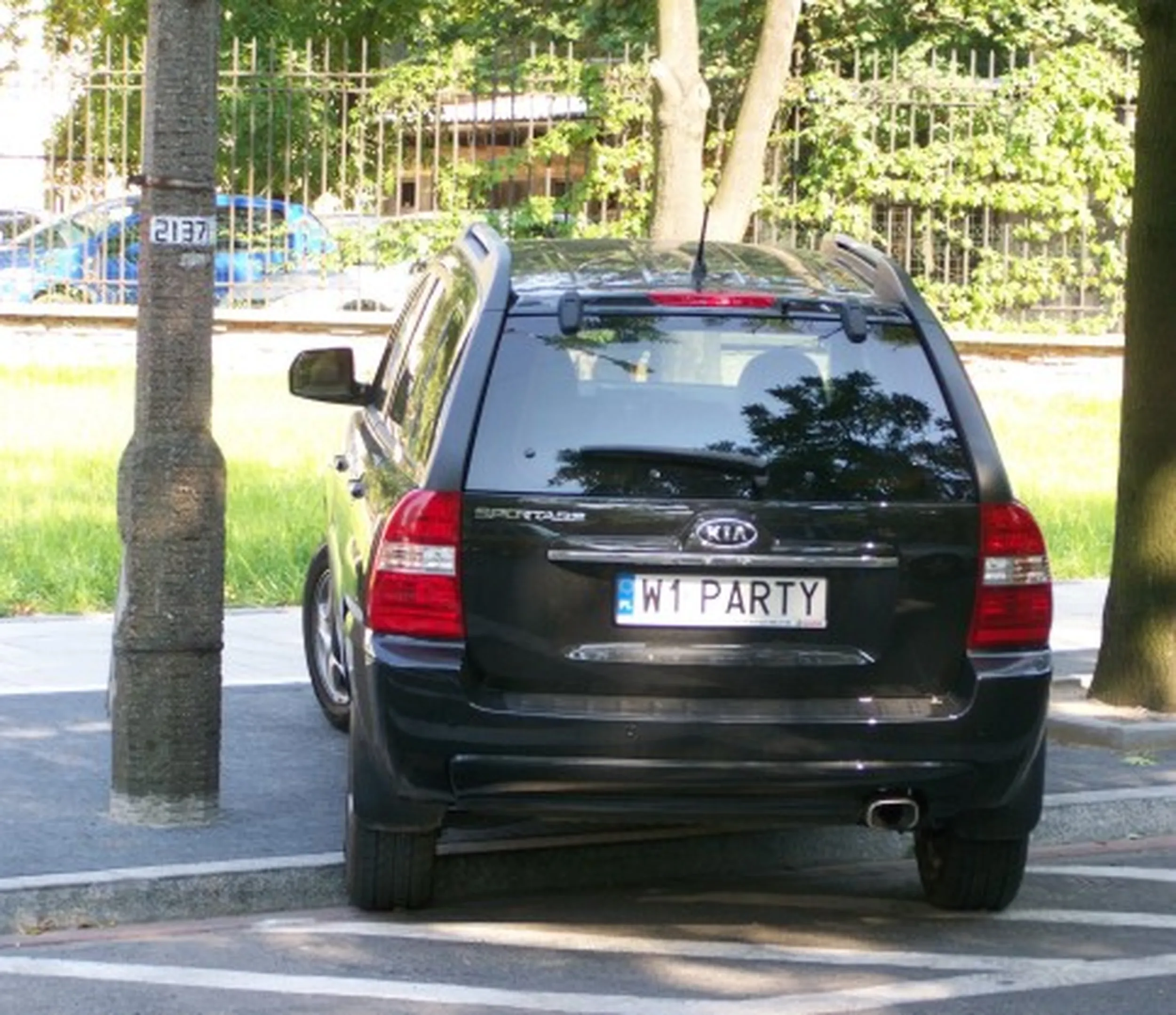 Fajny numer, blacha W1 PARTY