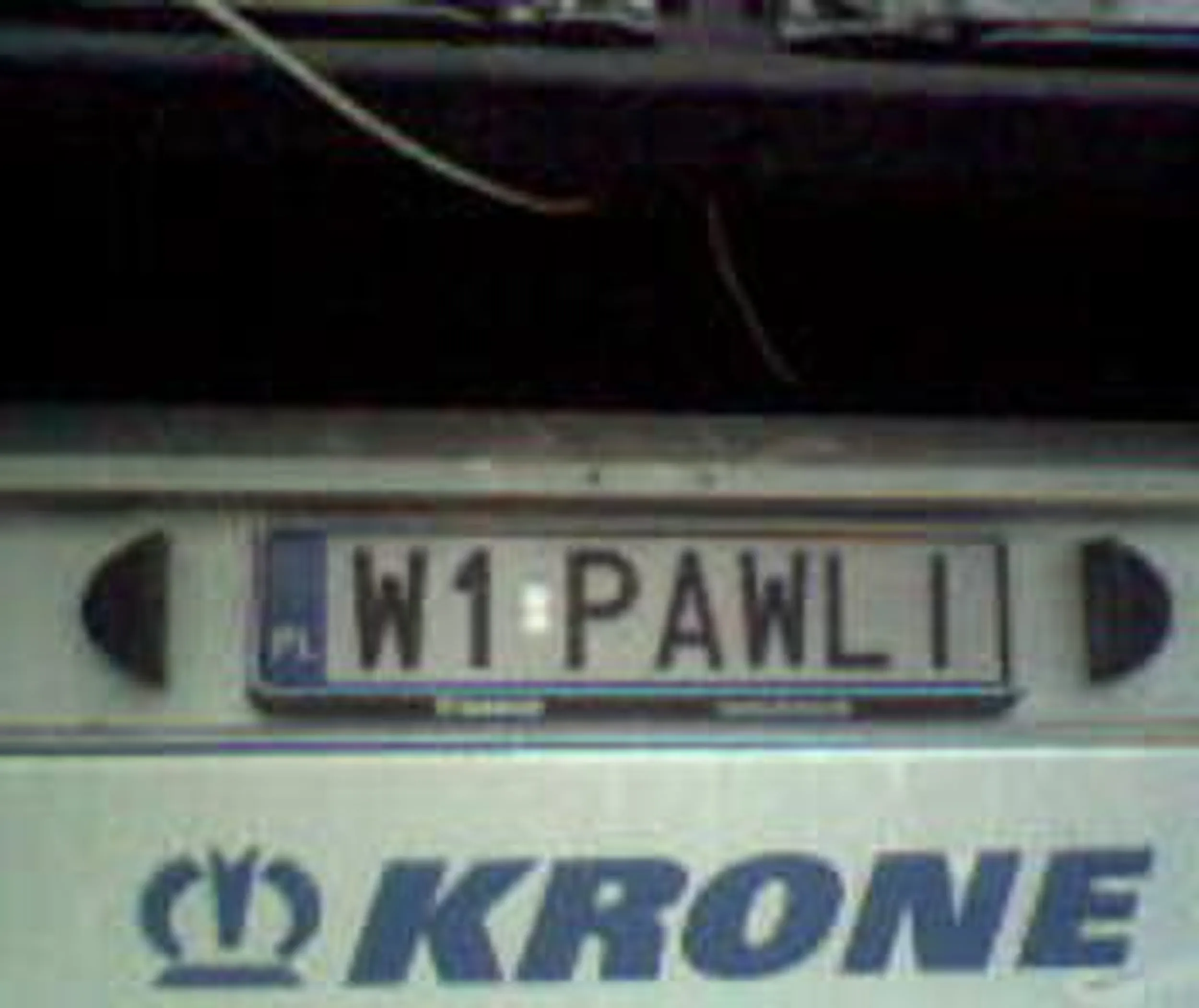 Fajny numer, blacha W1 PAWLI