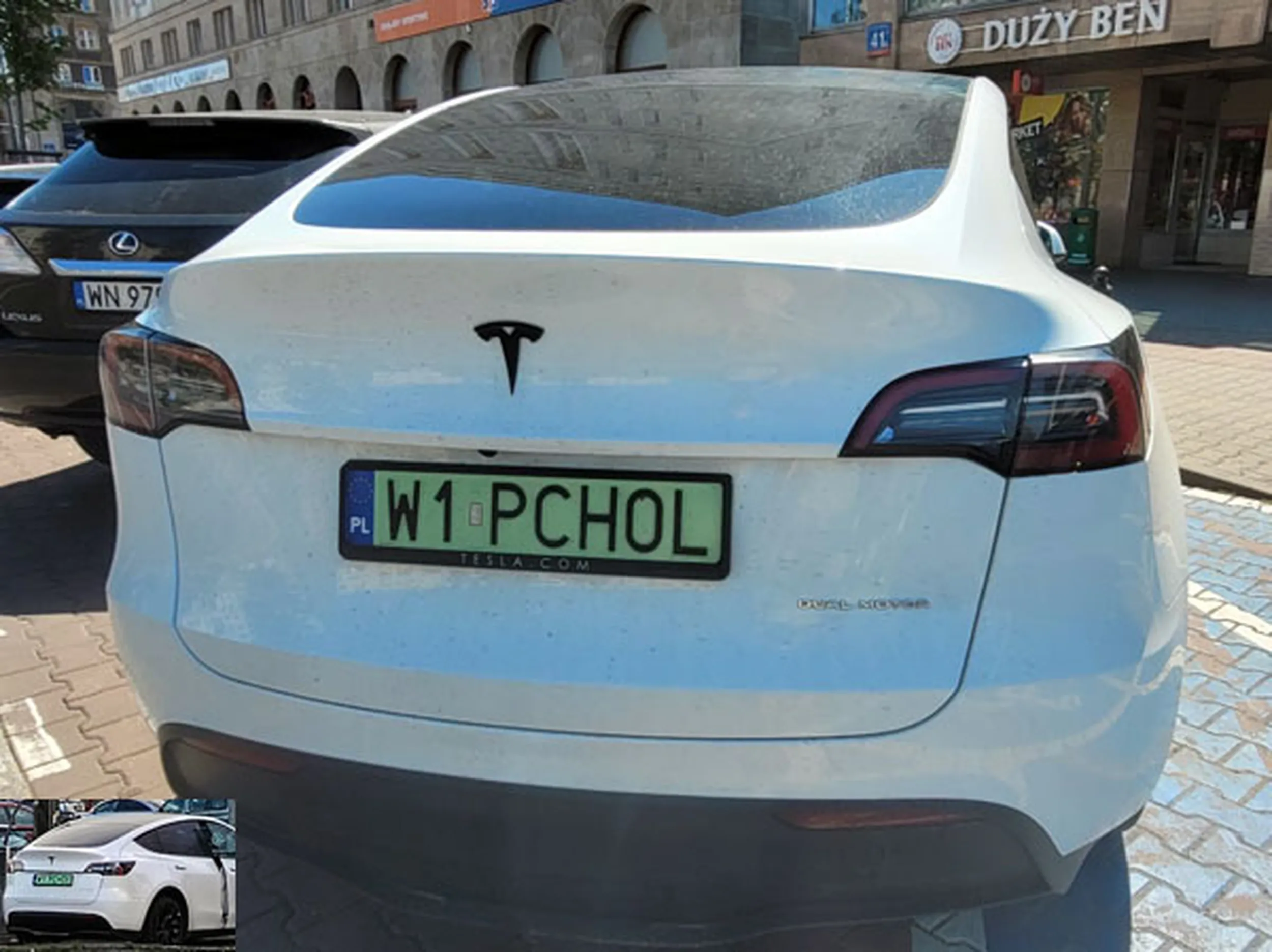 Fajny numer, blacha W1 PCHOL