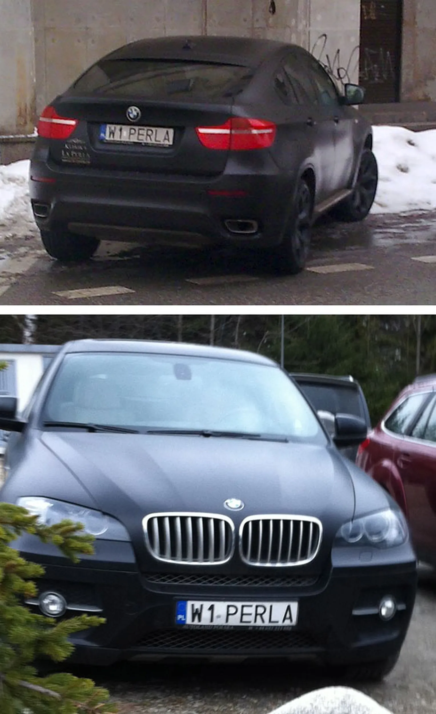 Fajny numer, blacha W1 PERLA