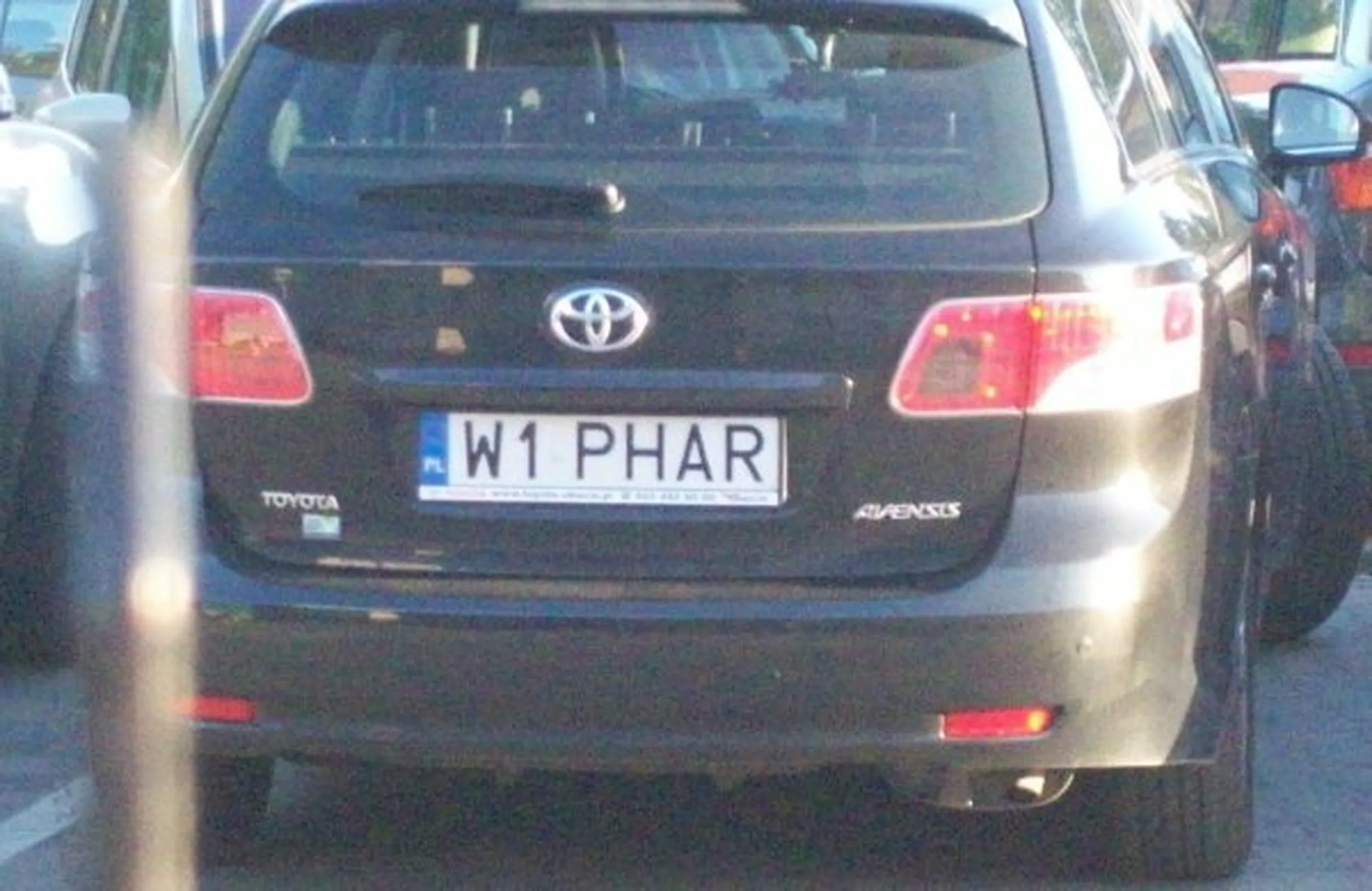 Fajny numer, blacha W1 PHAR