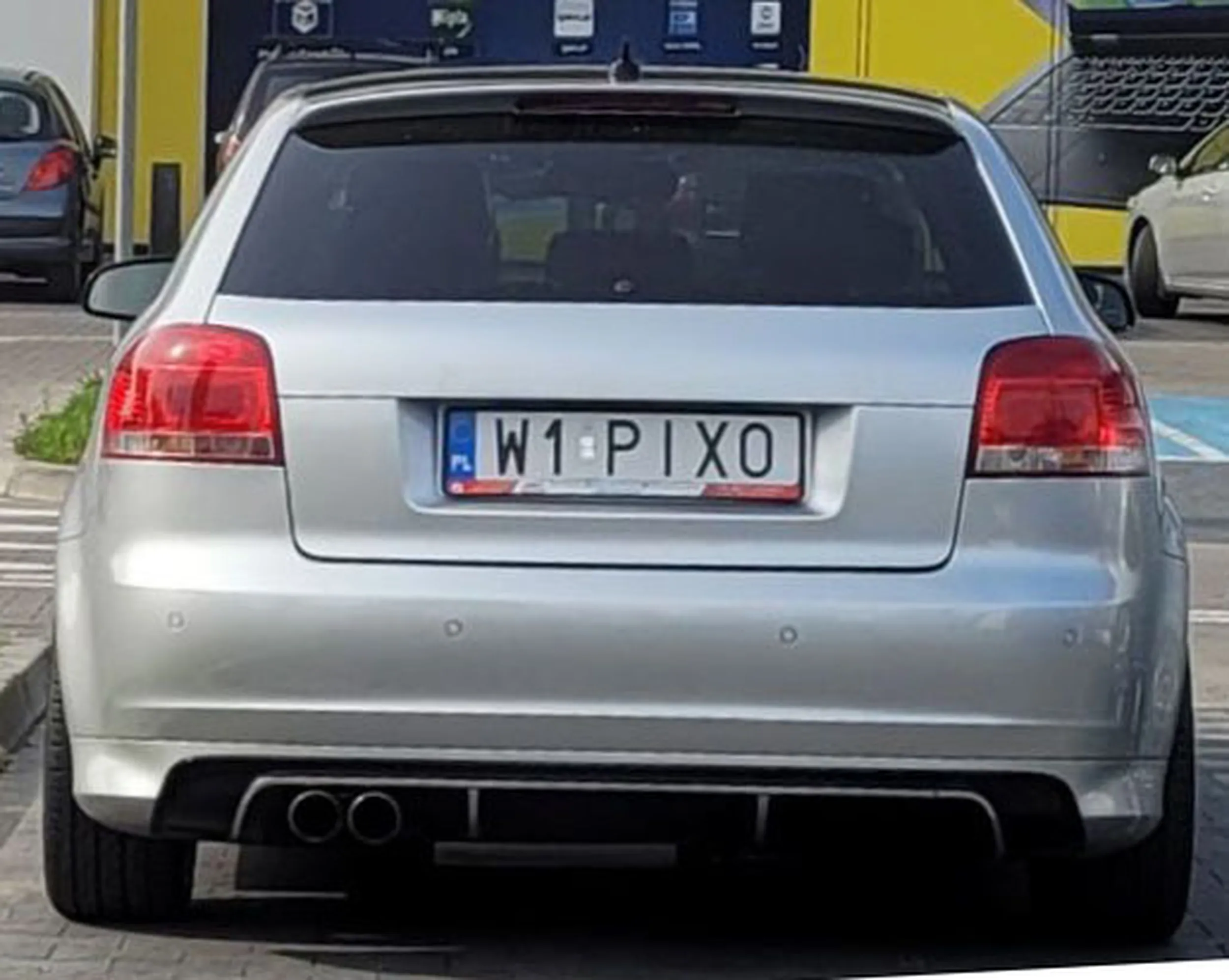 Fajny numer, blacha W1 PIXO