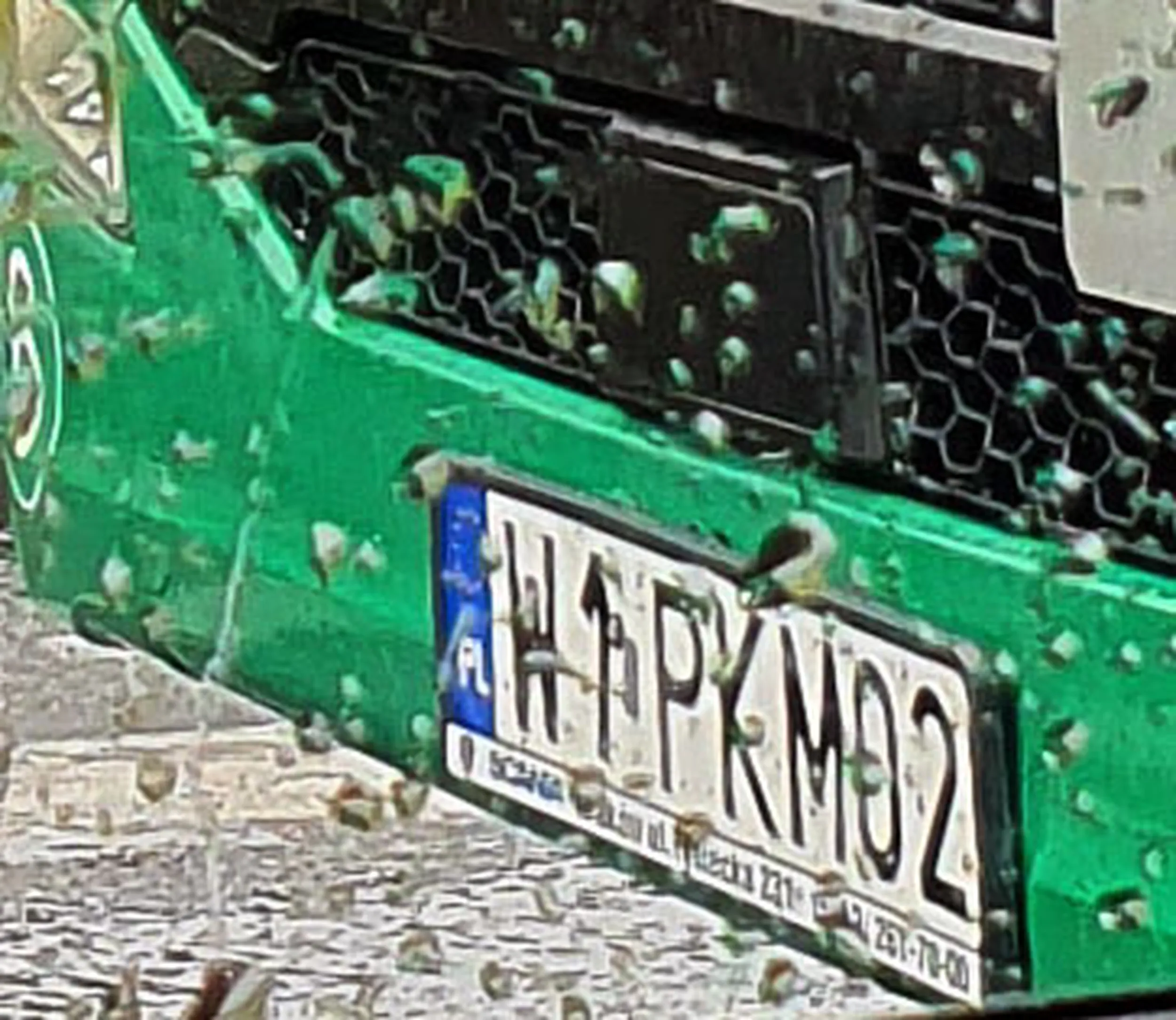 Fajny numer, blacha W1 PKM02