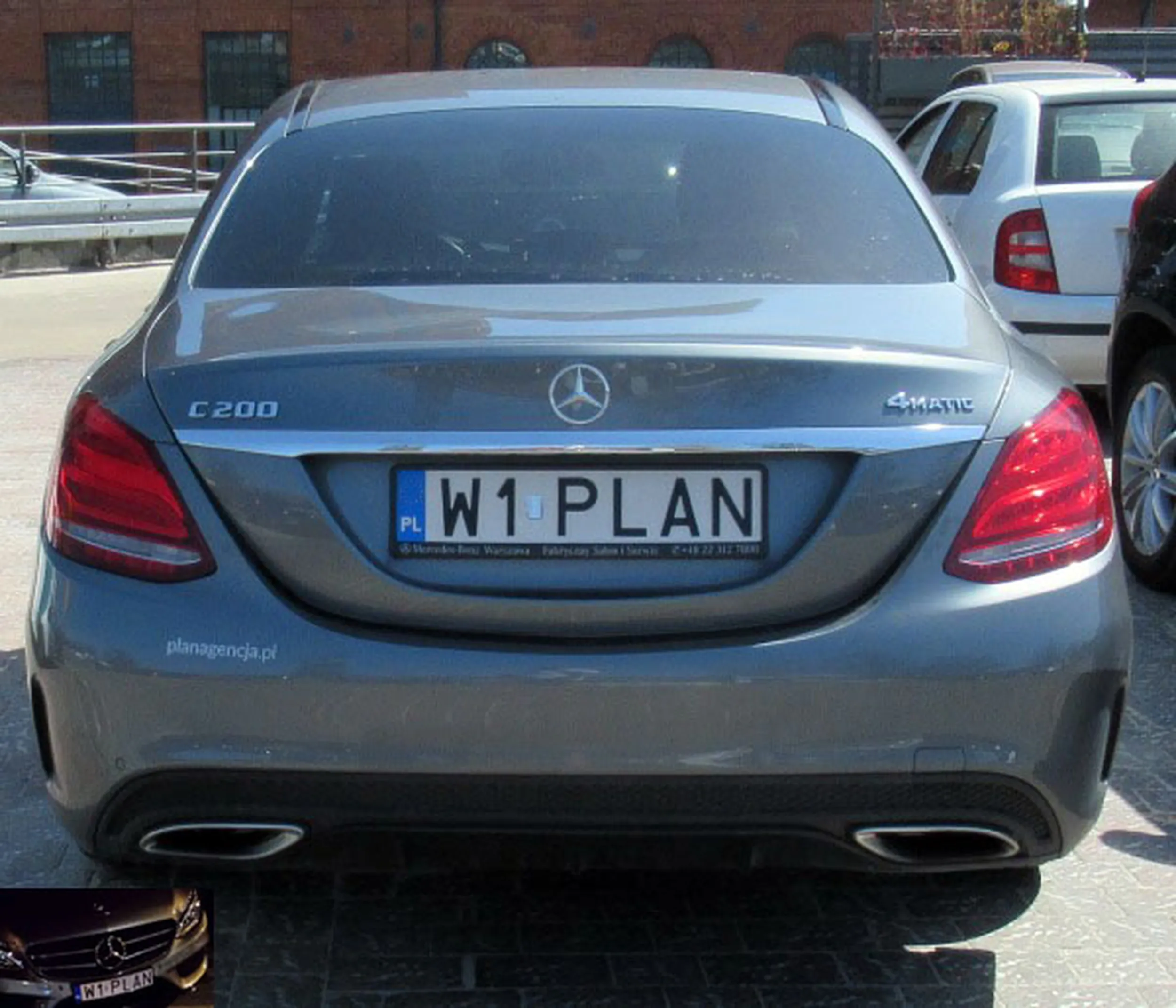 Fajny numer, blacha W1 PLAN