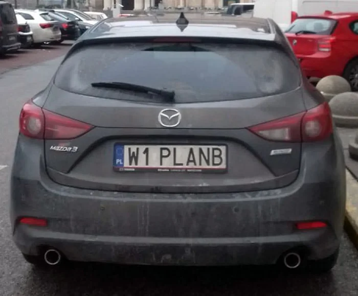 Fajny numer, blacha W1 PLANB